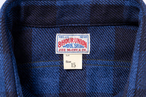 8HU TWISTED-YARN BUFFALO CHECK FLANNEL SHIRT