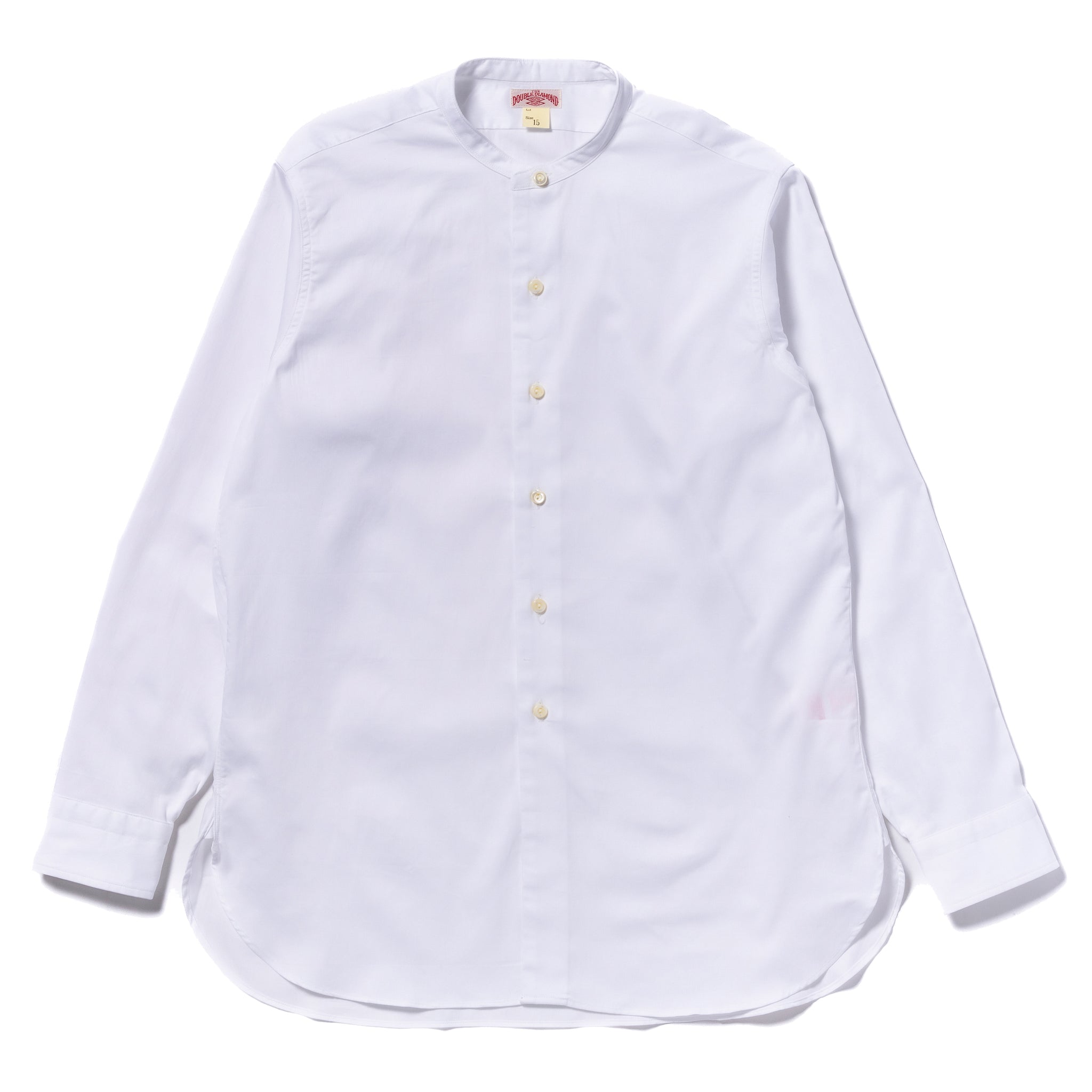 DOUBLE DIAMOND BAND COLLAR SHIRT