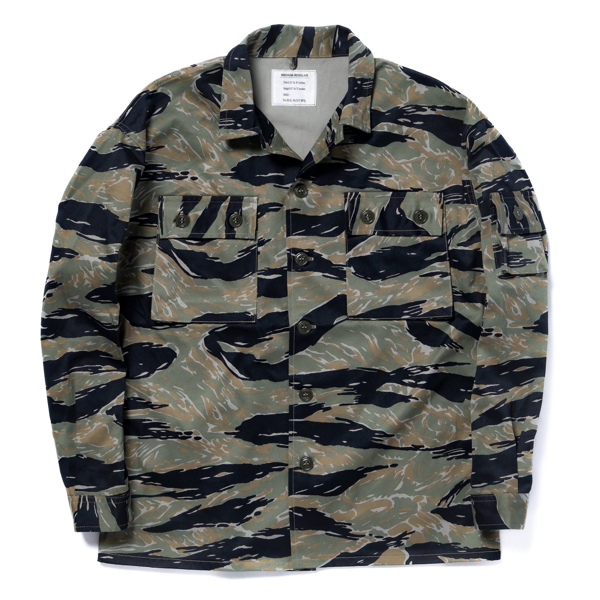 TIGER CAMOUFLAGE SHIRT / TADPOLE