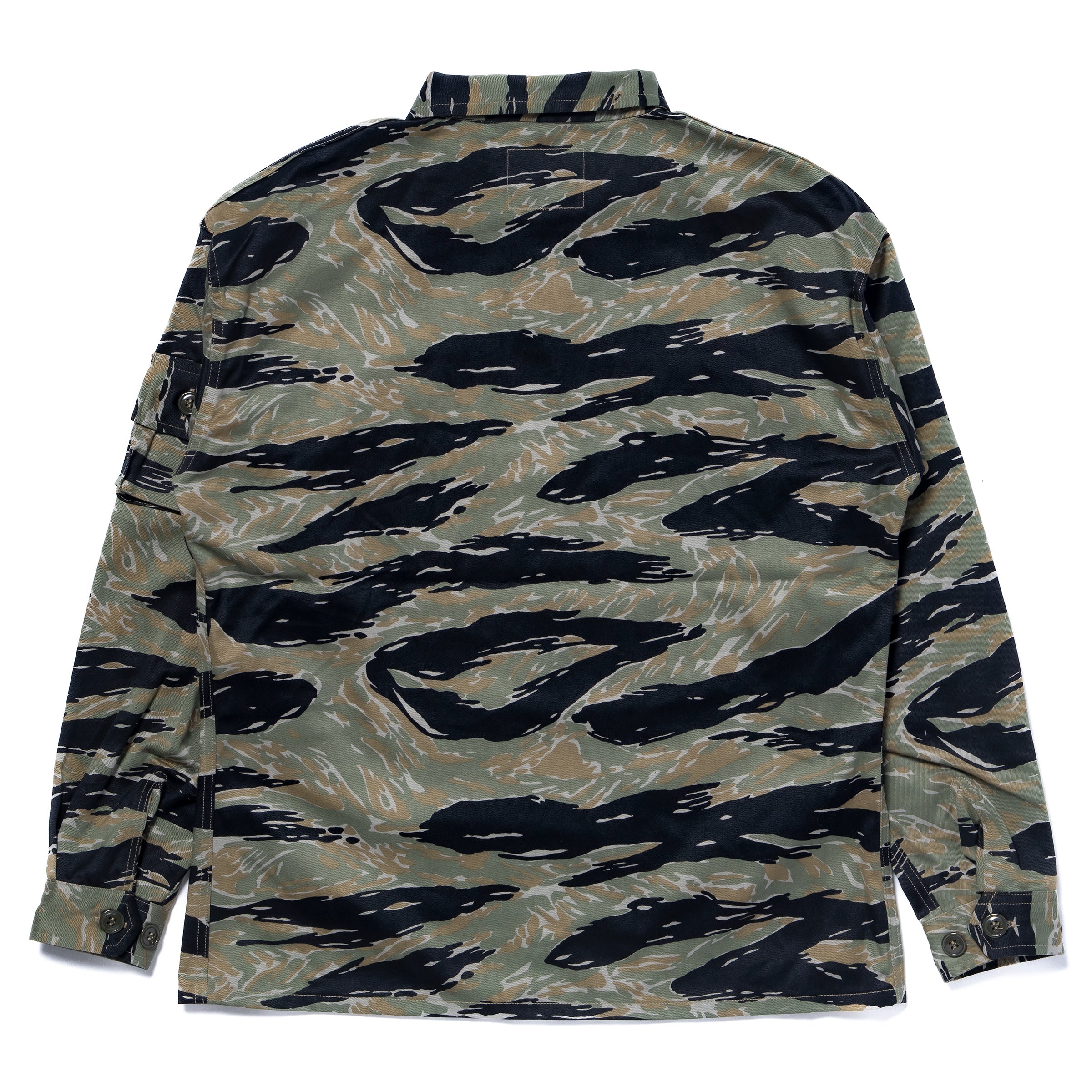 TIGER CAMOUFLAGE SHIRT / TADPOLE – The Real McCoy's