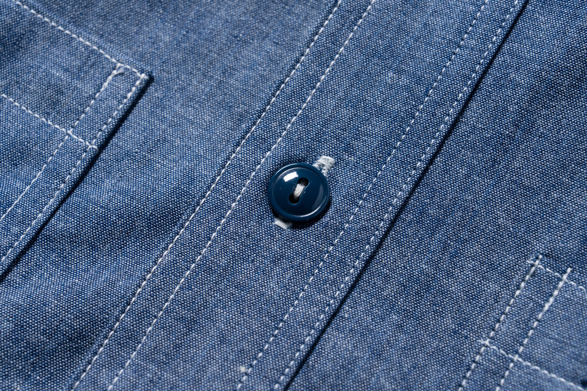 U.S. NAVY CHAMBRAY SHIRT L/S (MODIFY) – The Real McCoy's