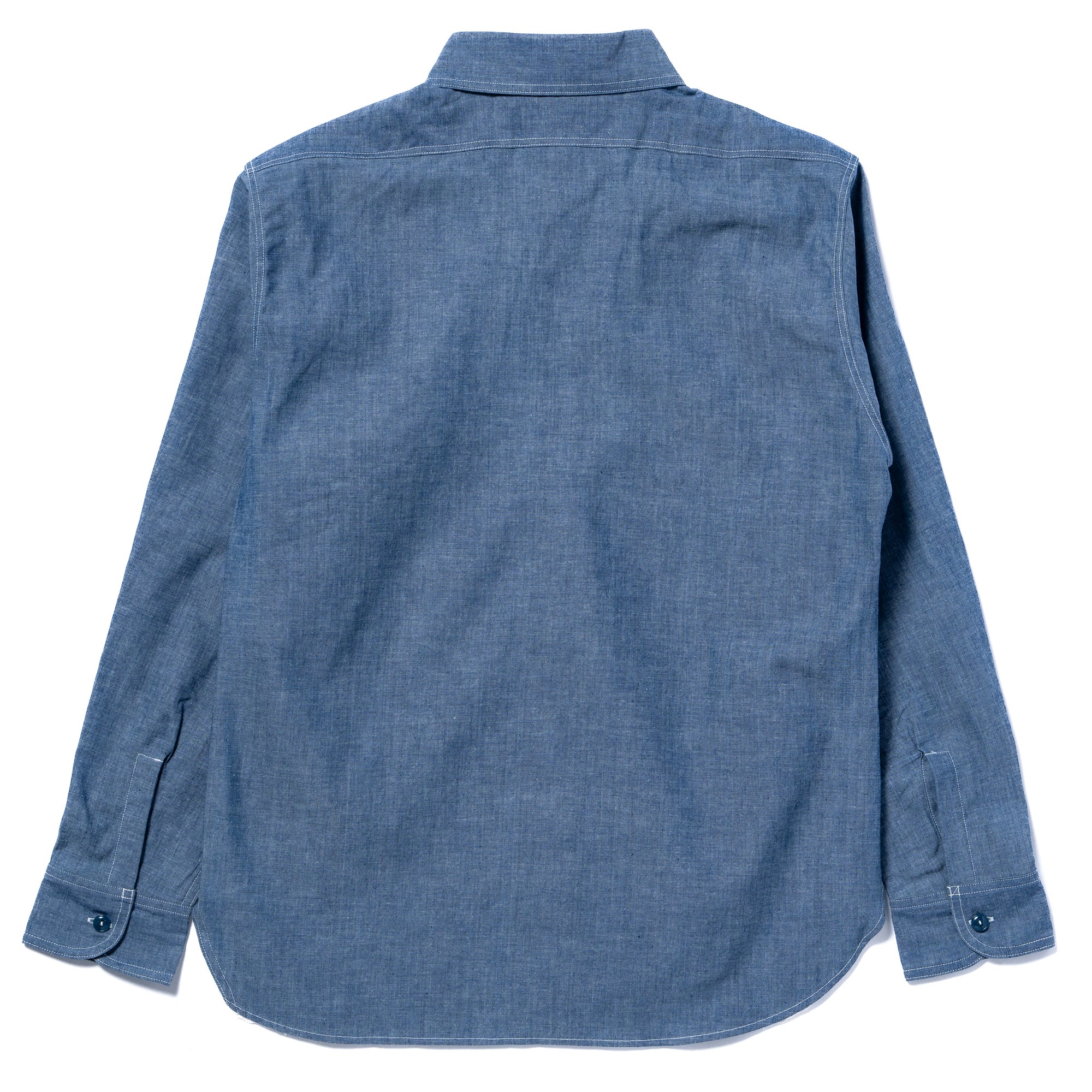 U.S. NAVY CHAMBRAY SHIRT L/S (MODIFY) / USN