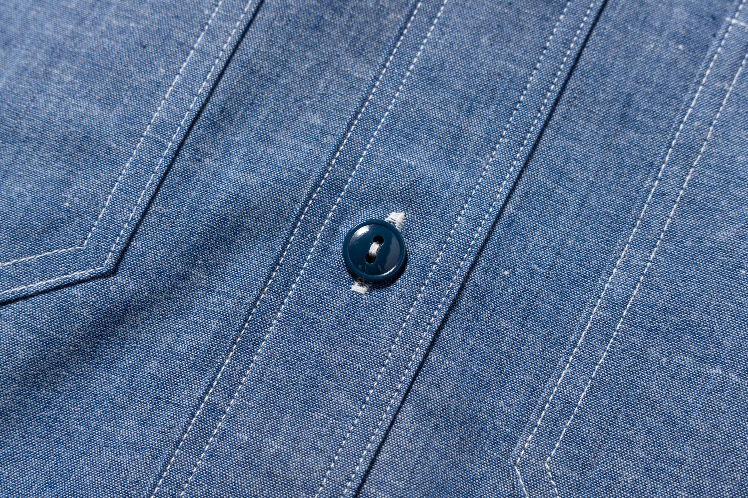 U.S. NAVY CHAMBRAY SHIRT S/S (MODIFY) – The Real McCoy's