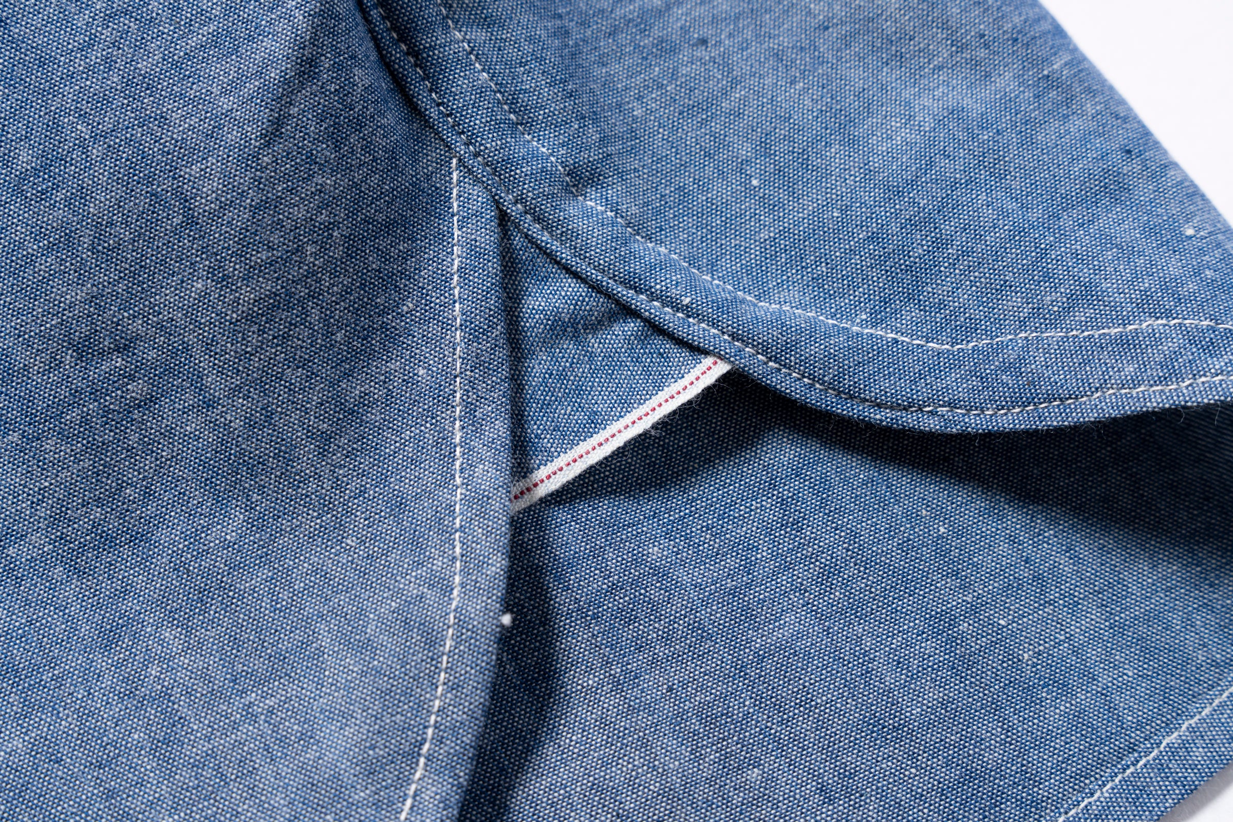 U.S. NAVY CHAMBRAY SHIRT S/S (MODIFY) – The Real McCoy's