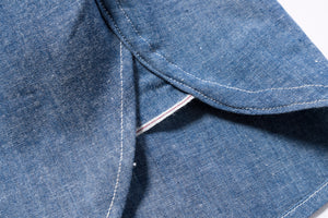 U.S. NAVY CHAMBRAY SHIRT S/S (MODIFY)