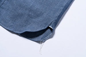 U.S. NAVY CHAMBRAY SHIRT S/S (MODIFY) / USN