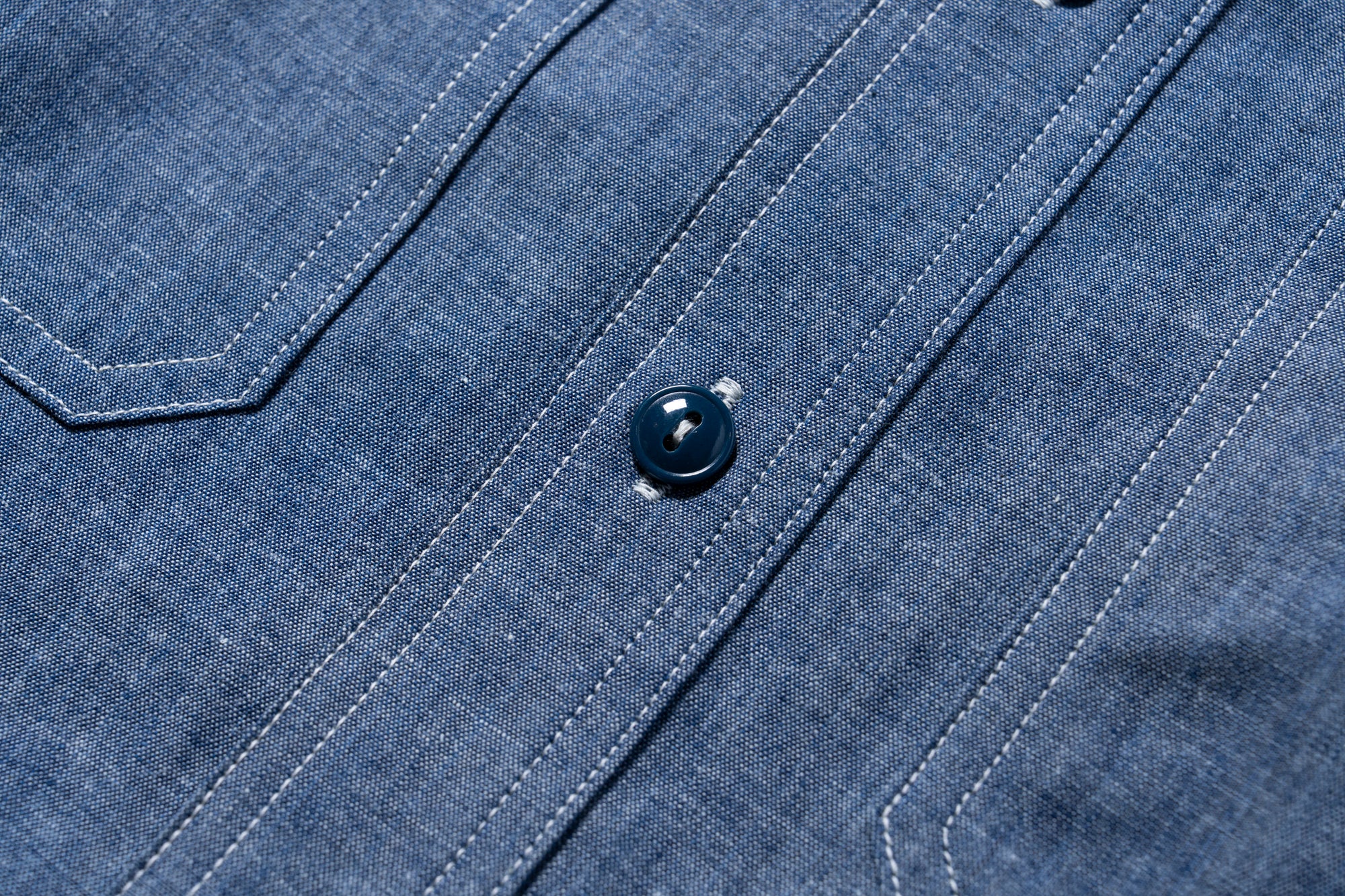 U.S. NAVY CHAMBRAY SHIRT S/S (MODIFY) / USN