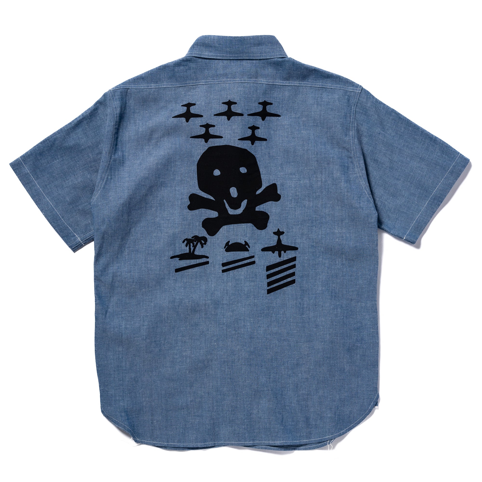 U.S. NAVY CHAMBRAY SHIRT / USS KIDD