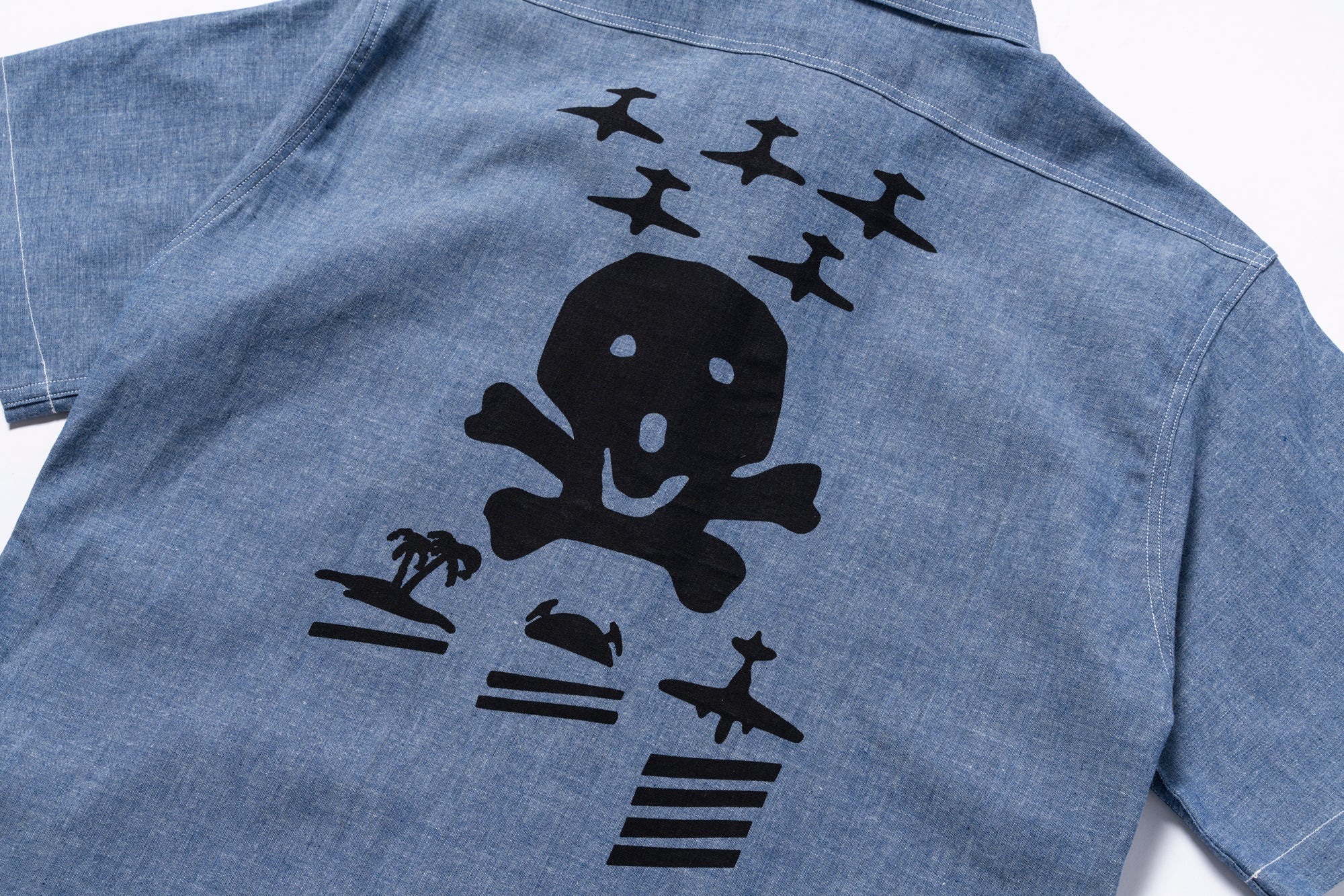 U.S. NAVY CHAMBRAY SHIRT / USS KIDD