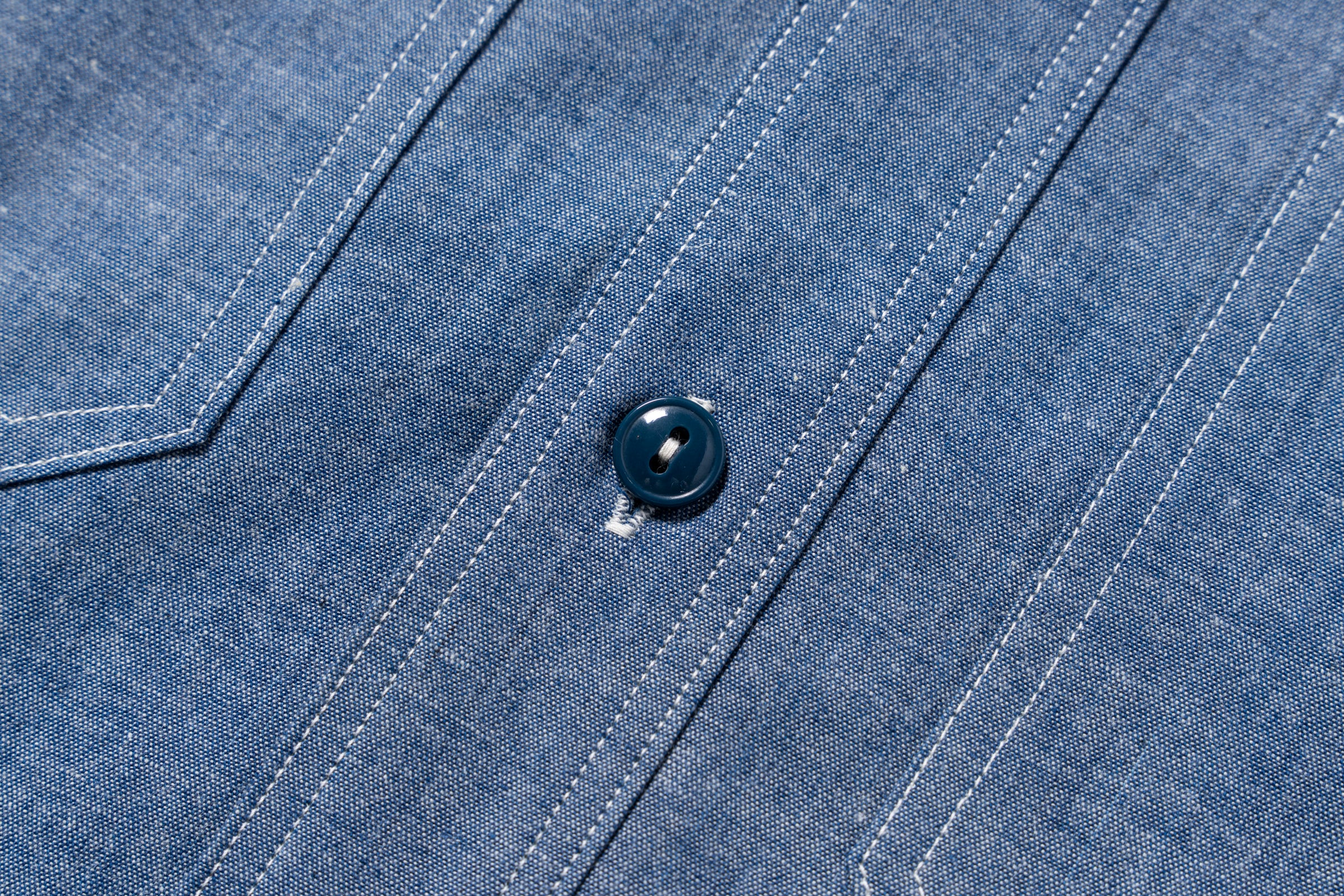 U.S. NAVY CHAMBRAY SHIRT / USS KIDD – The Real McCoy's