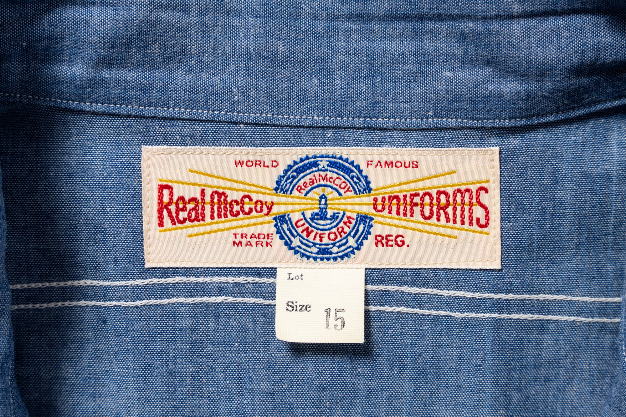 U.S. NAVY CHAMBRAY SHIRT / USS KIDD