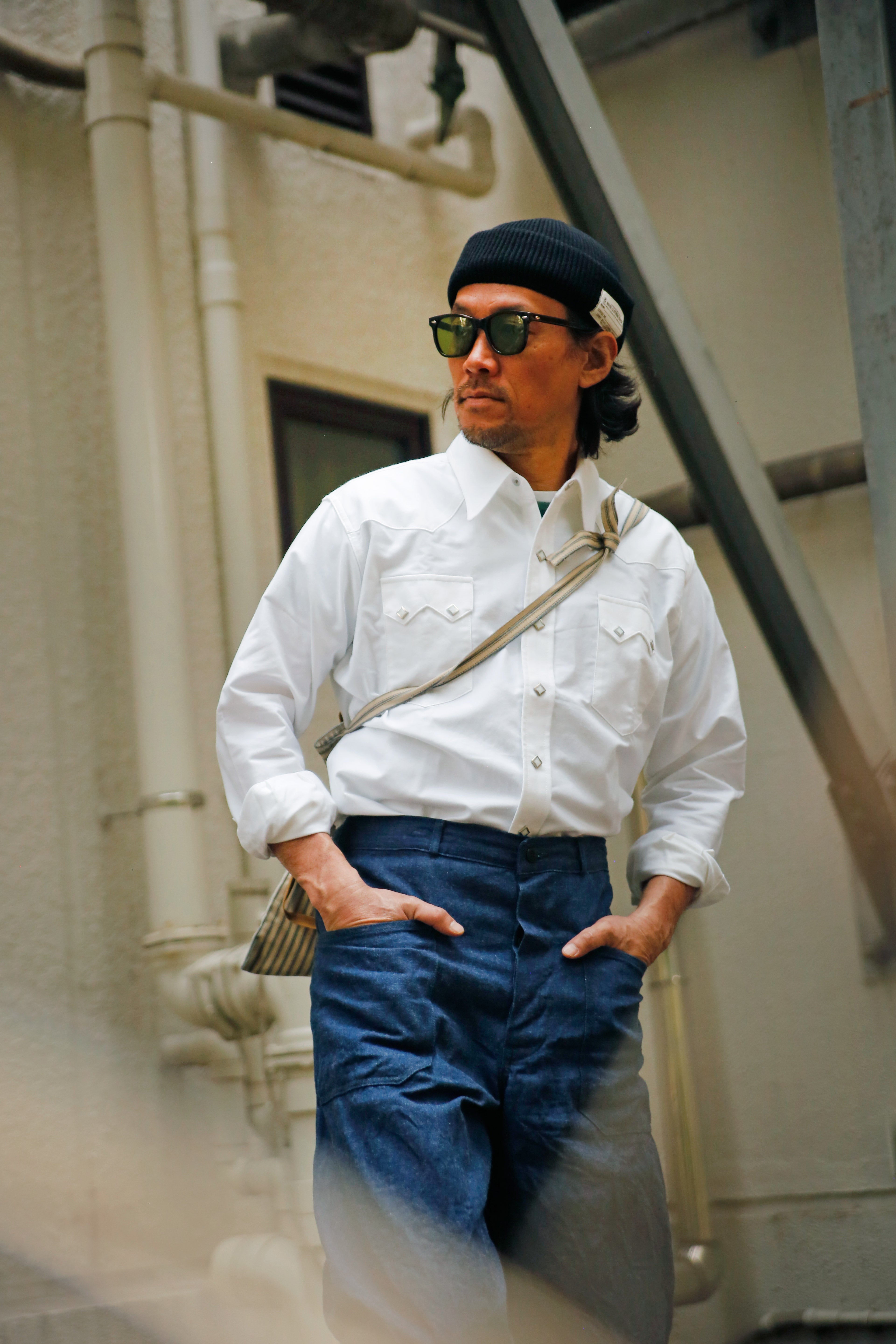 OXFORD WESTERN SHIRT / SAWTOOTH – The Real McCoy's