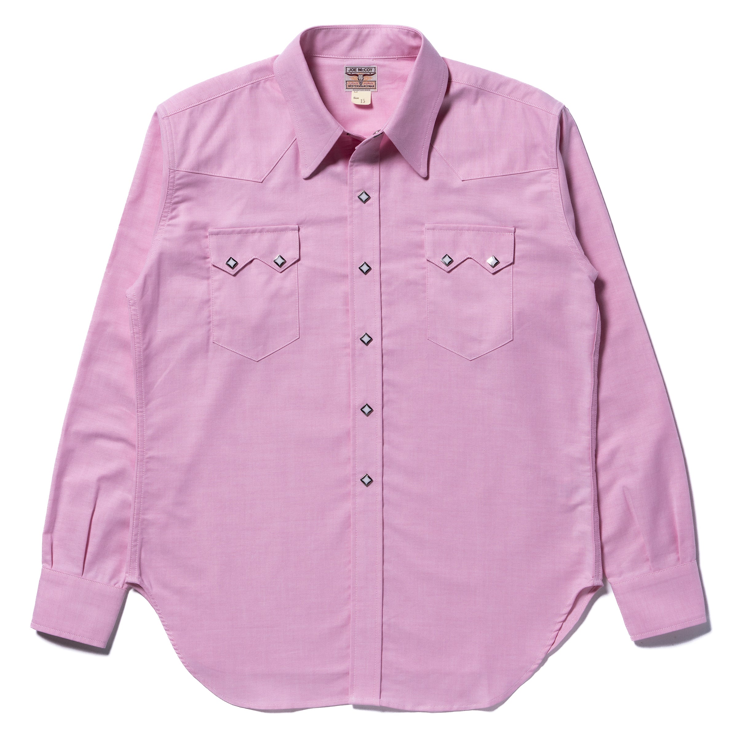 OXFORD WESTERN SHIRT / SAWTOOTH – The Real McCoy's