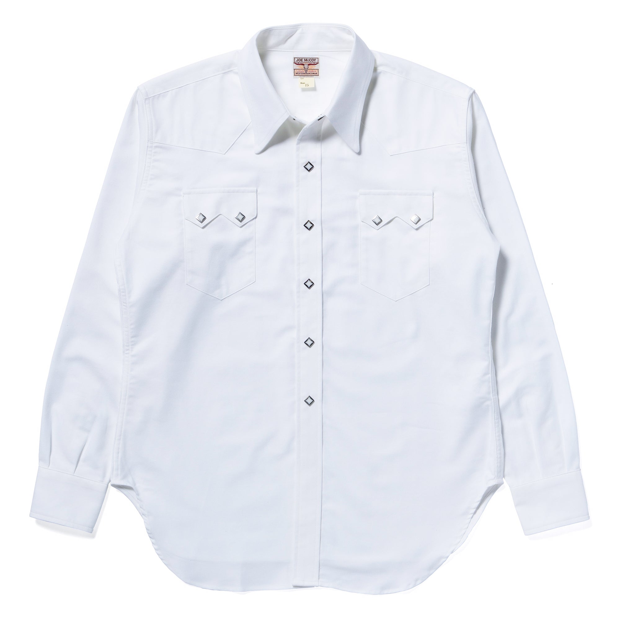 OXFORD WESTERN SHIRT / SAWTOOTH