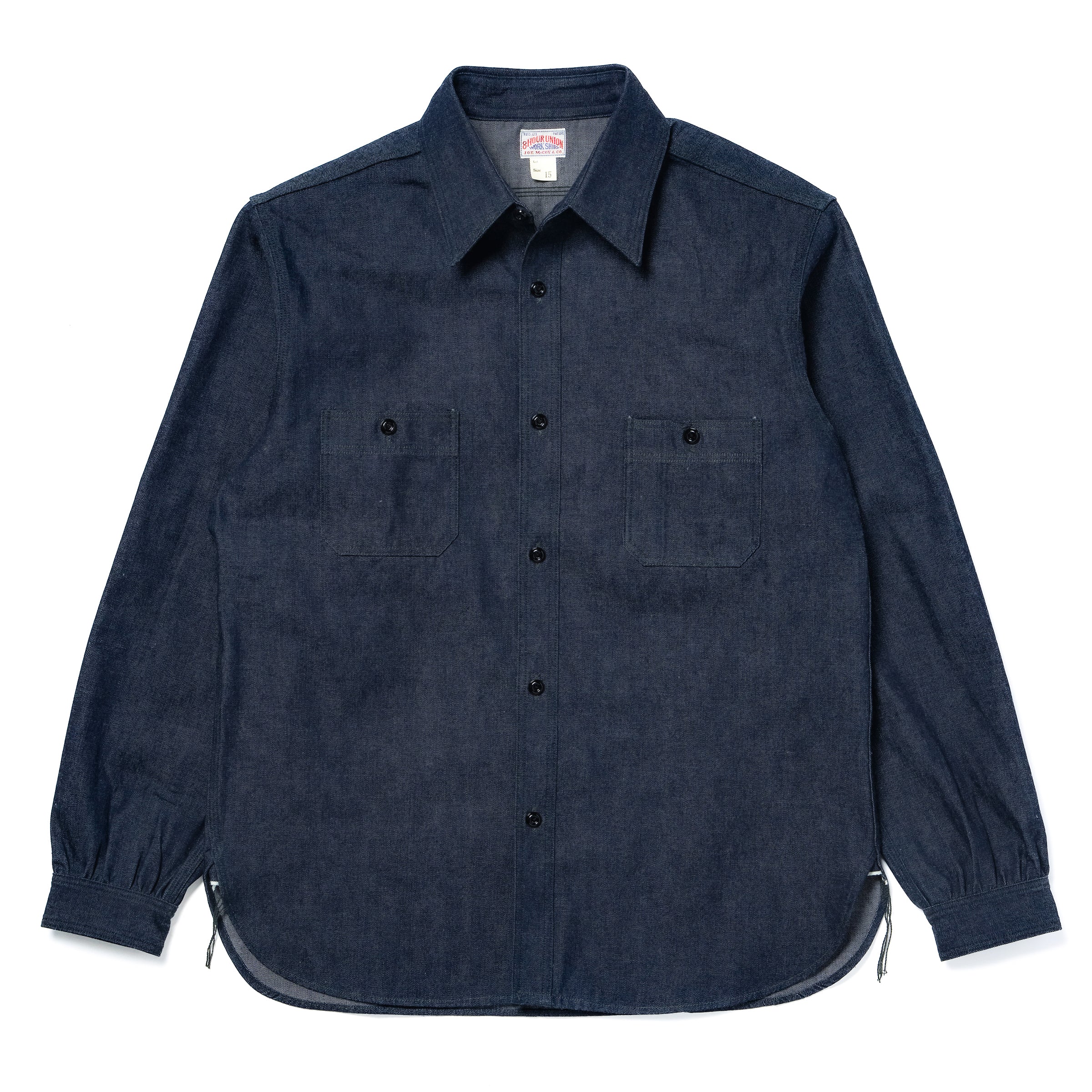 WOOL STRIPE OPEN-COLLAR SHIRT – The Real McCoy's