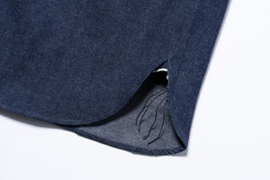 8HU DENIM SERVICEMAN WORK SHIRT