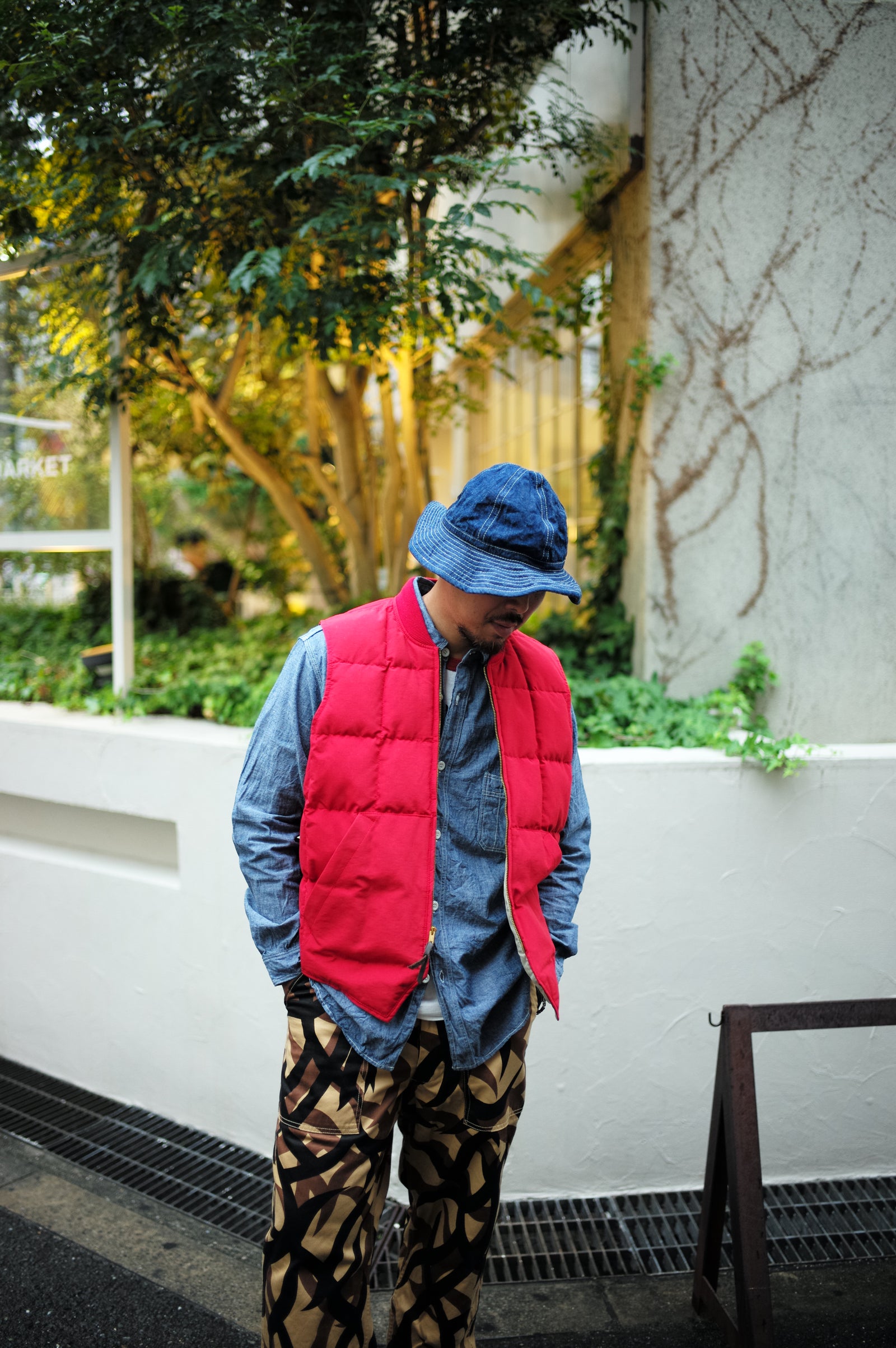 8HU CHAMBRAY SERVICEMAN WORK SHIRT Gallery Image 3