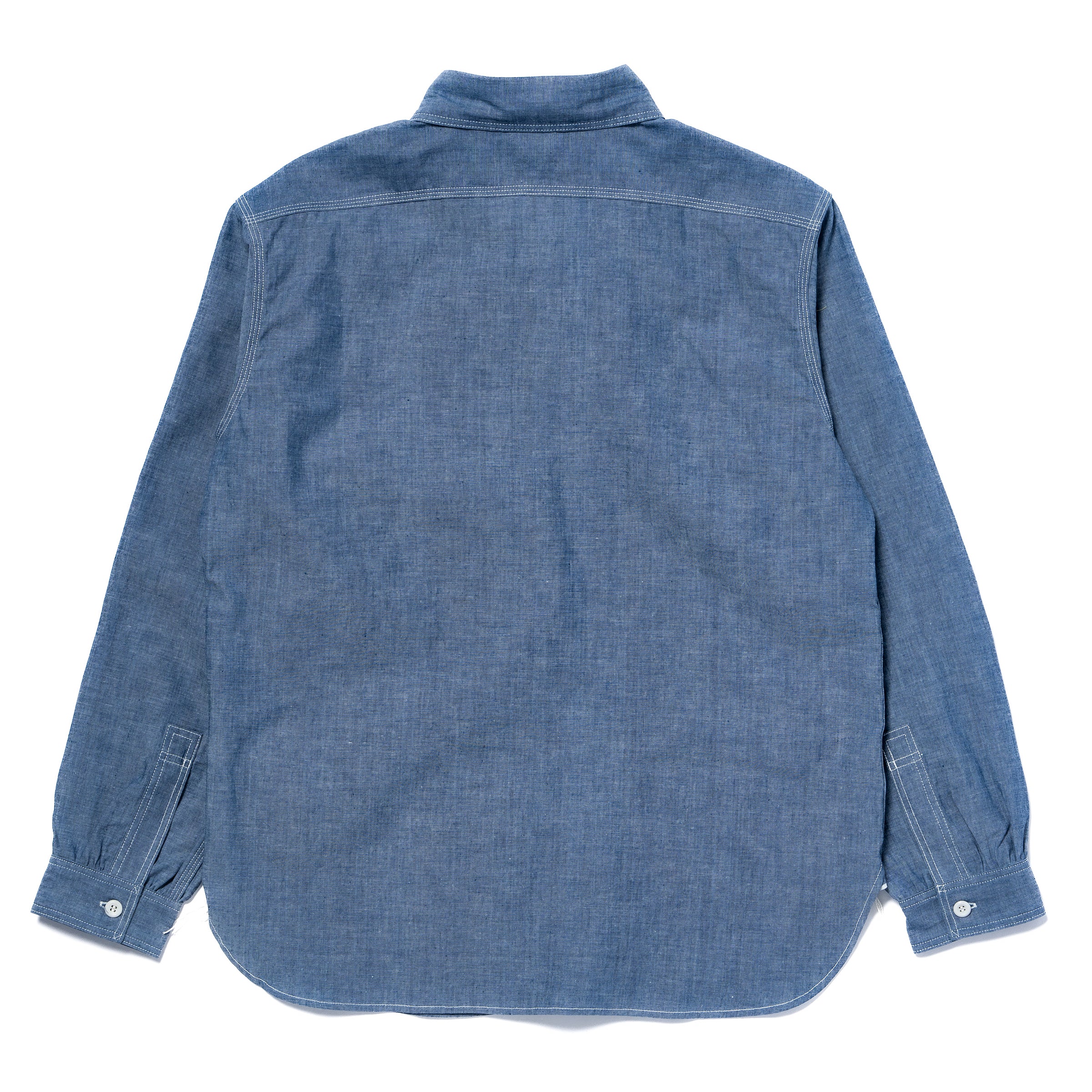 8HU CHAMBRAY SERVICEMAN WORK SHIRT – The Real McCoy's