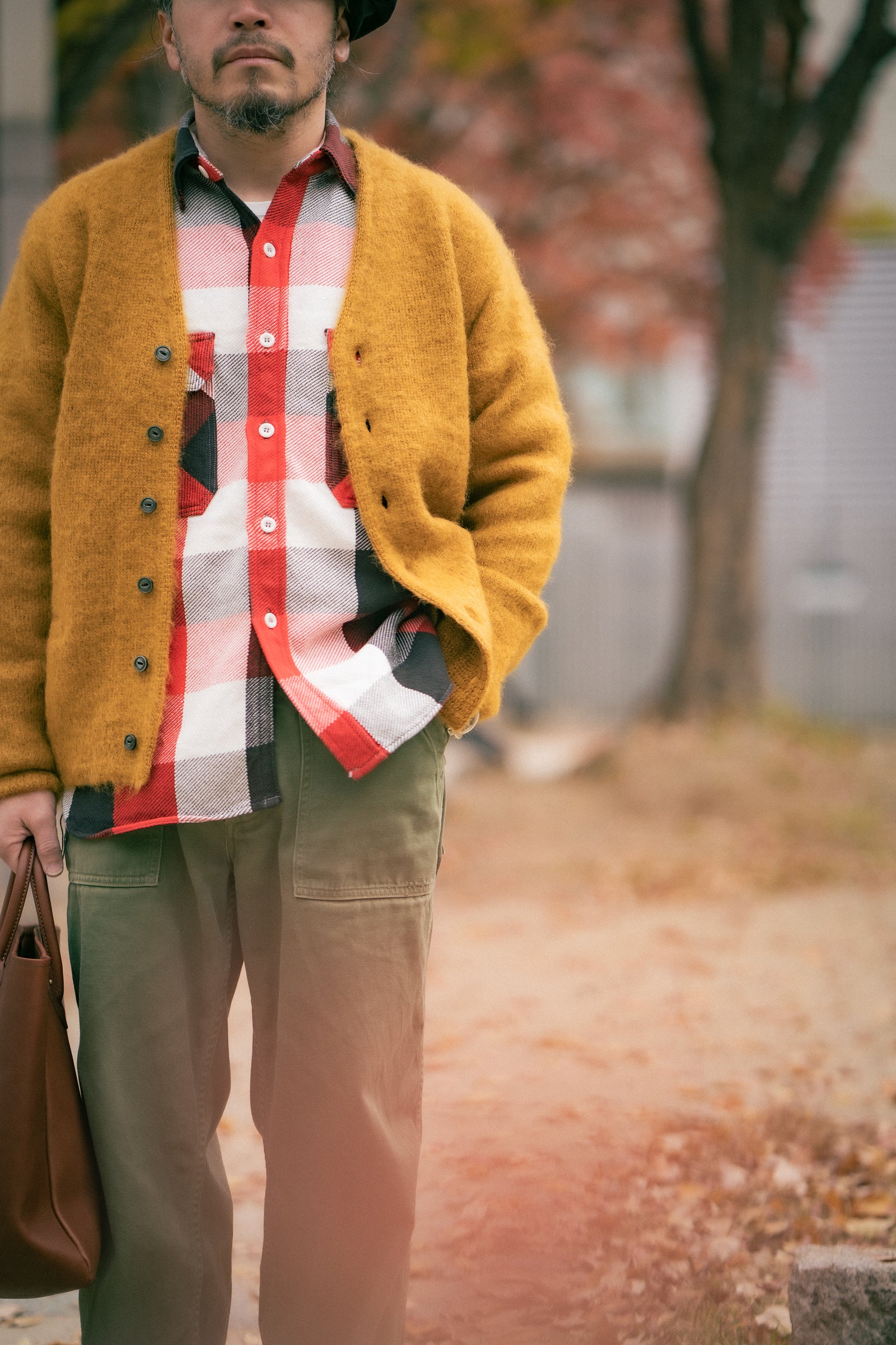 8HU LUMBERJACK BLOCK CHECK FLANNEL SHIRT Gallery Image