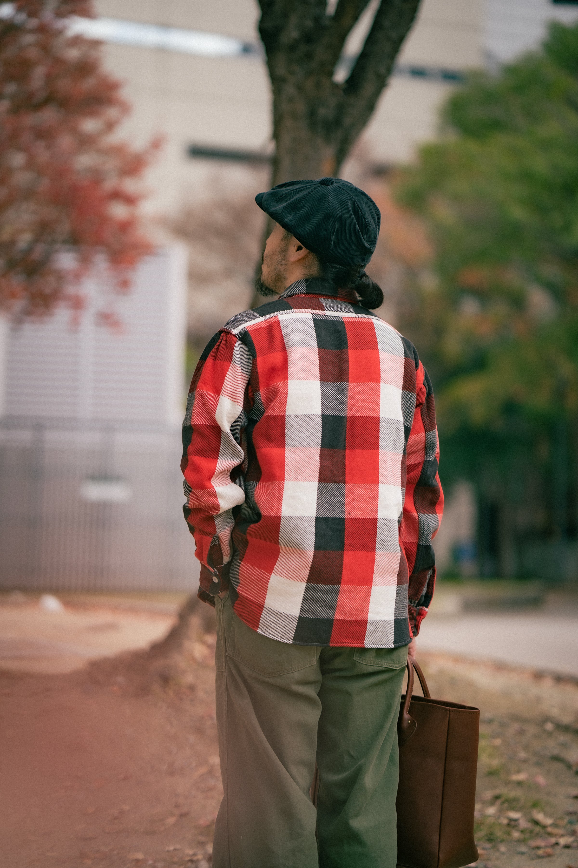 8HU LUMBERJACK BLOCK CHECK FLANNEL SHIRT – The Real McCoy's