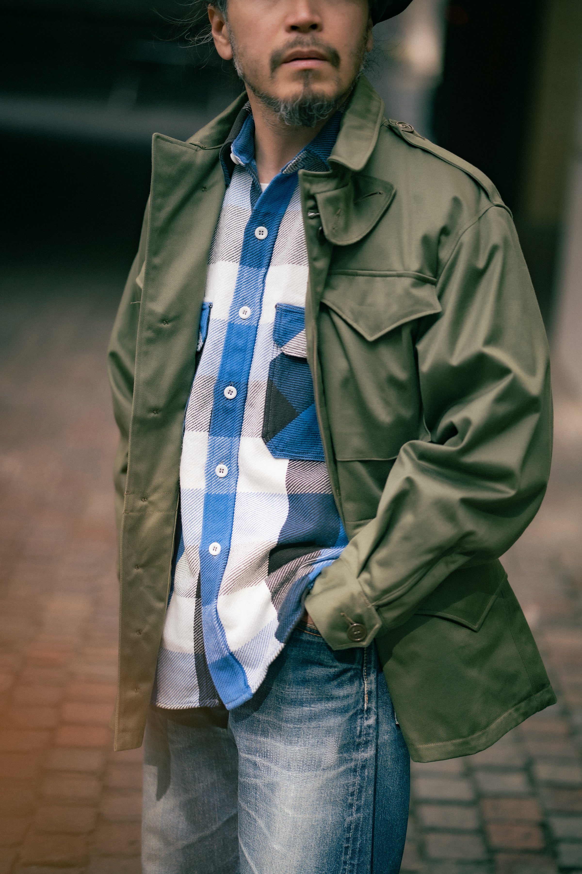 は*ん様 house on the hill L/S Tee (Checker) 8HU LUMBERJACK BLOCK CHECK FLANNEL SHIRT – The Real McCoy's