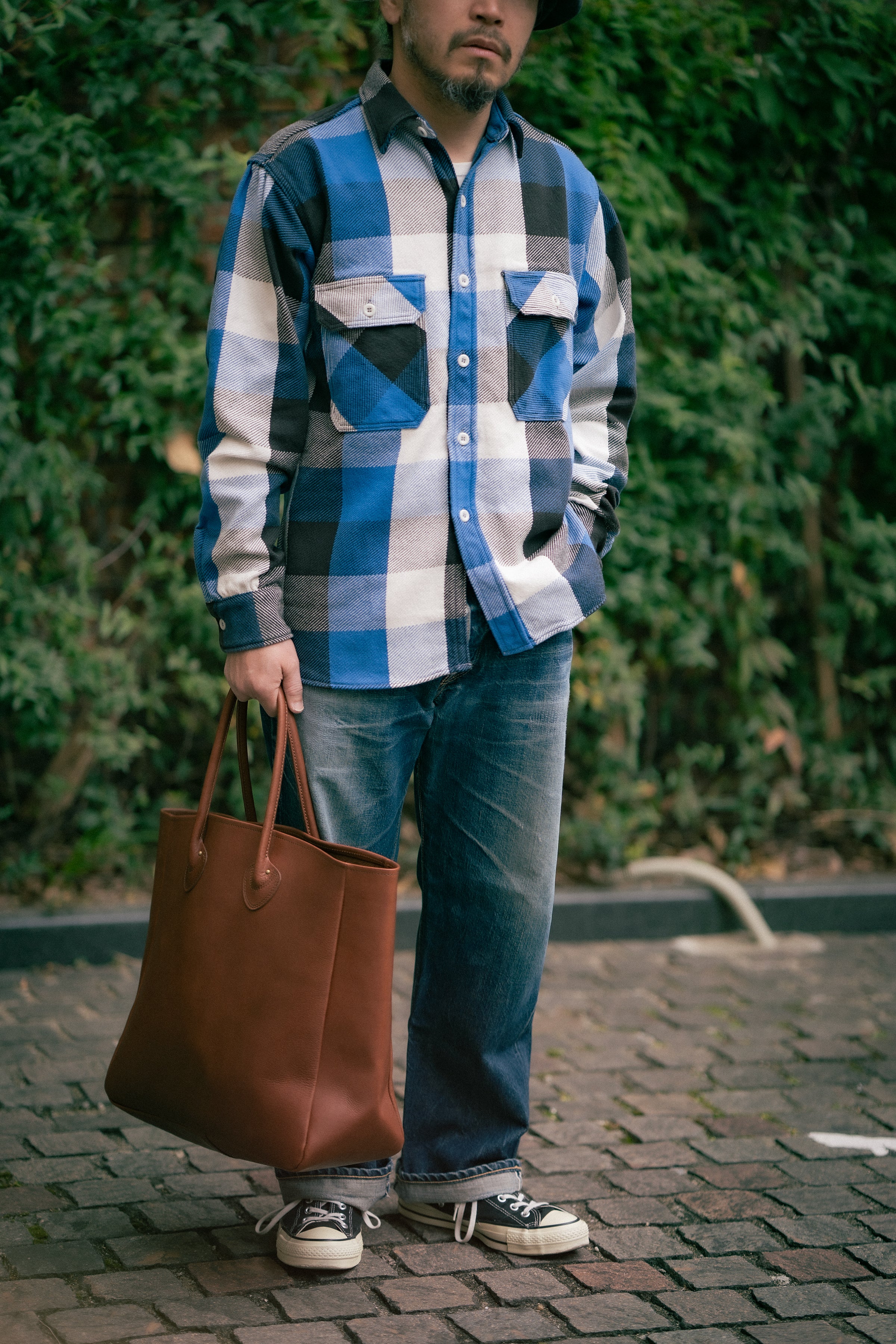 8HU LUMBERJACK BLOCK CHECK FLANNEL SHIRT – The Real McCoy's