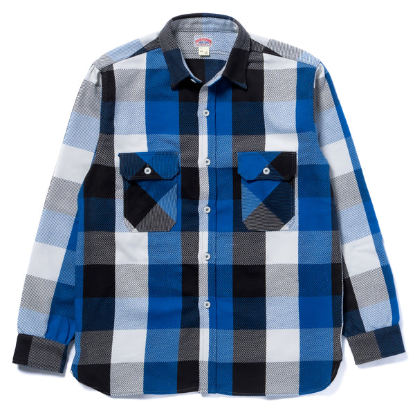8HU LUMBERJACK BLOCK CHECK FLANNEL SHIRT – The Real McCoy's