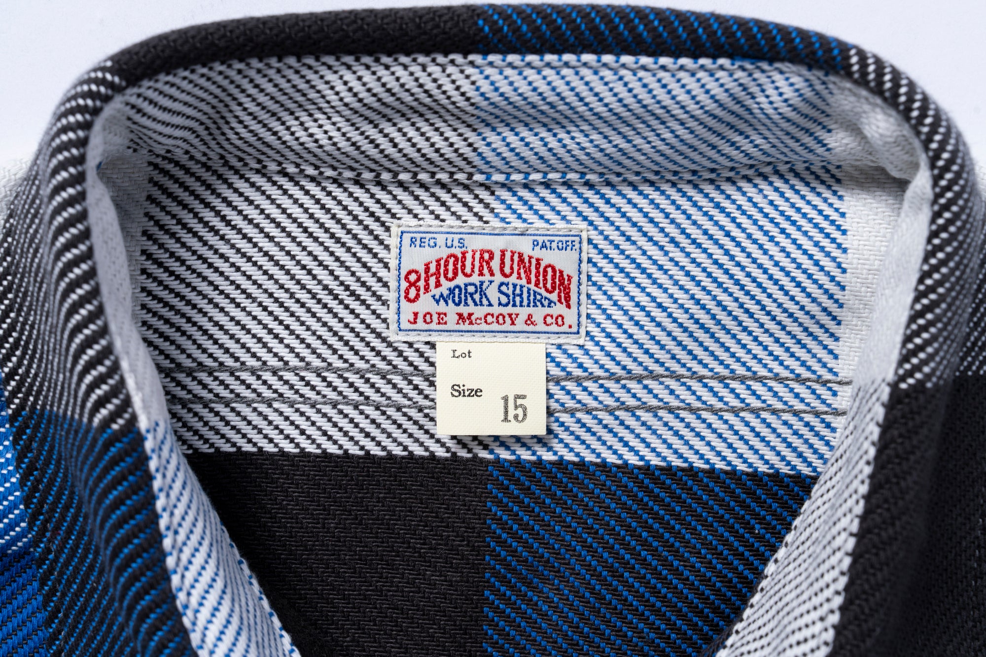 8HU LUMBERJACK BLOCK CHECK FLANNEL SHIRT