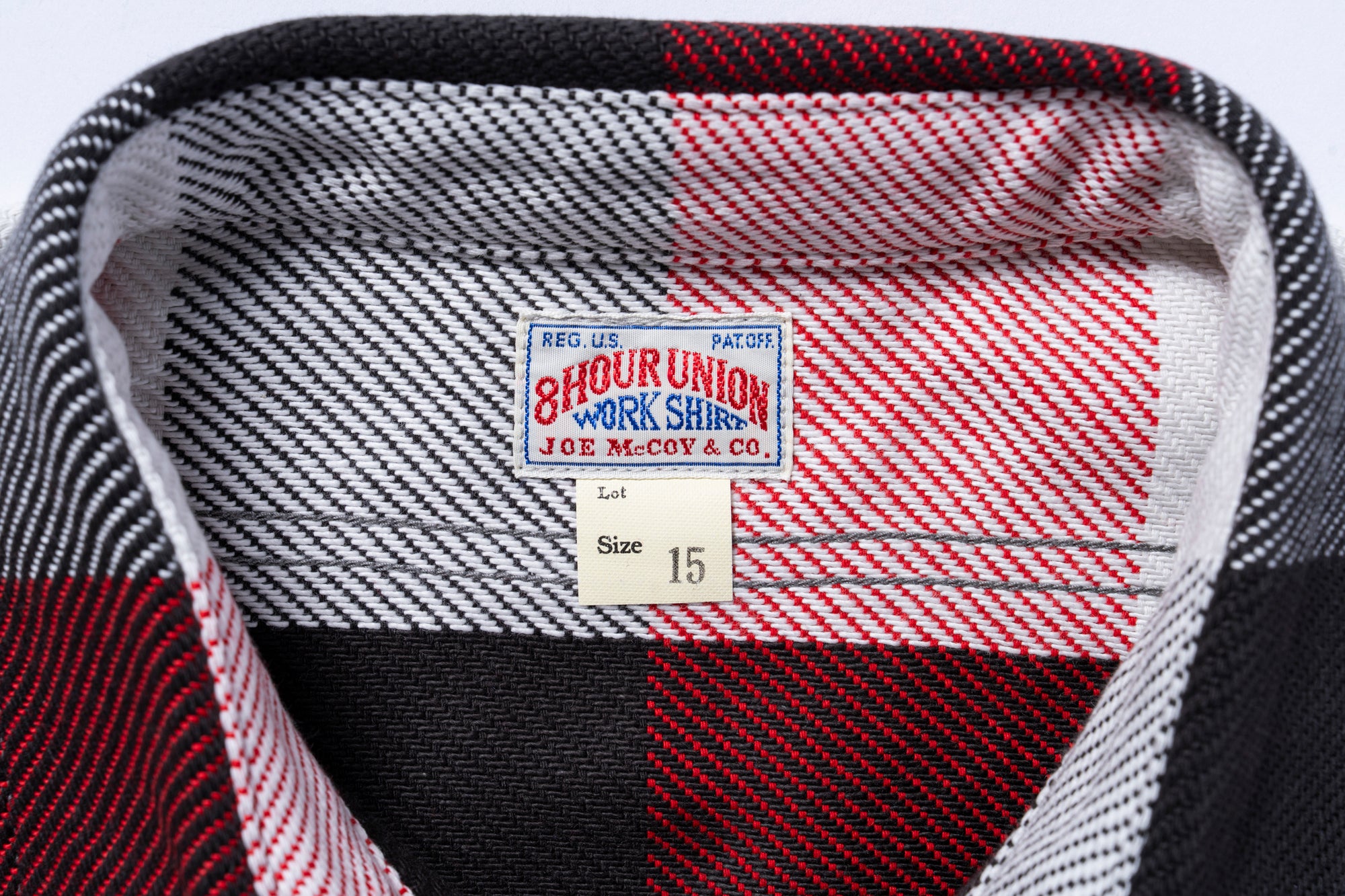 8HU LUMBERJACK BLOCK CHECK FLANNEL SHIRT