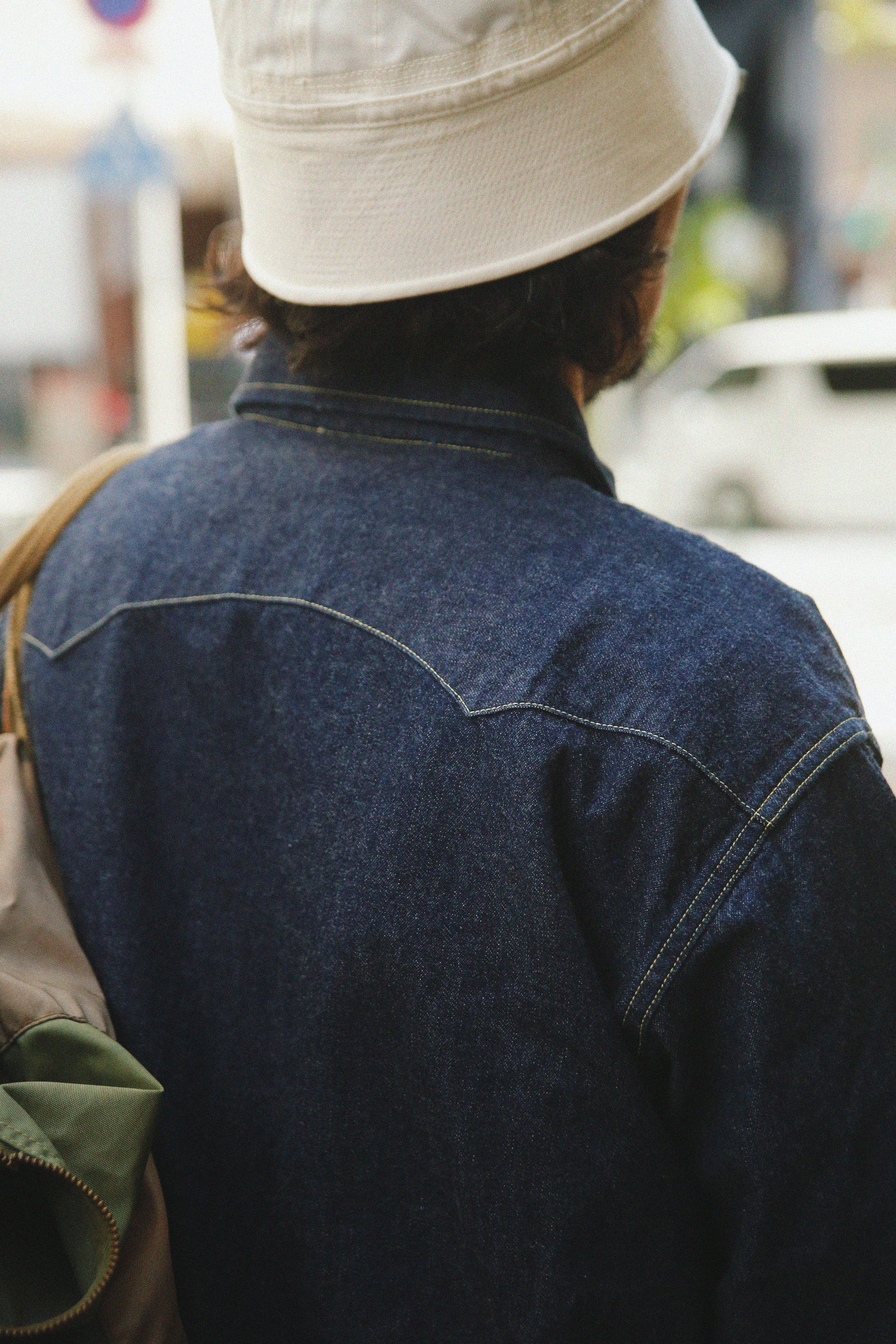 DENIM WESTERN SHIRT / RIDGE SLANT Gallery Image 5