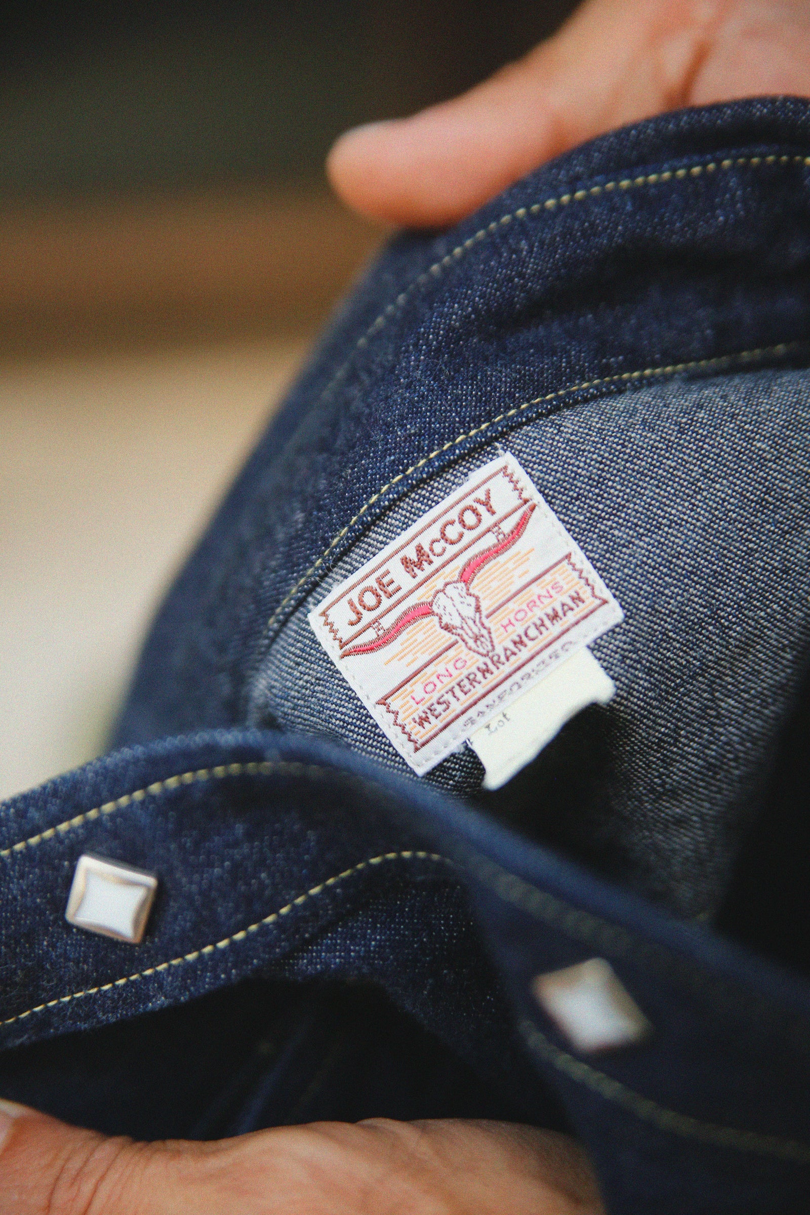 DENIM WESTERN SHIRT / RIDGE SLANT Gallery Image