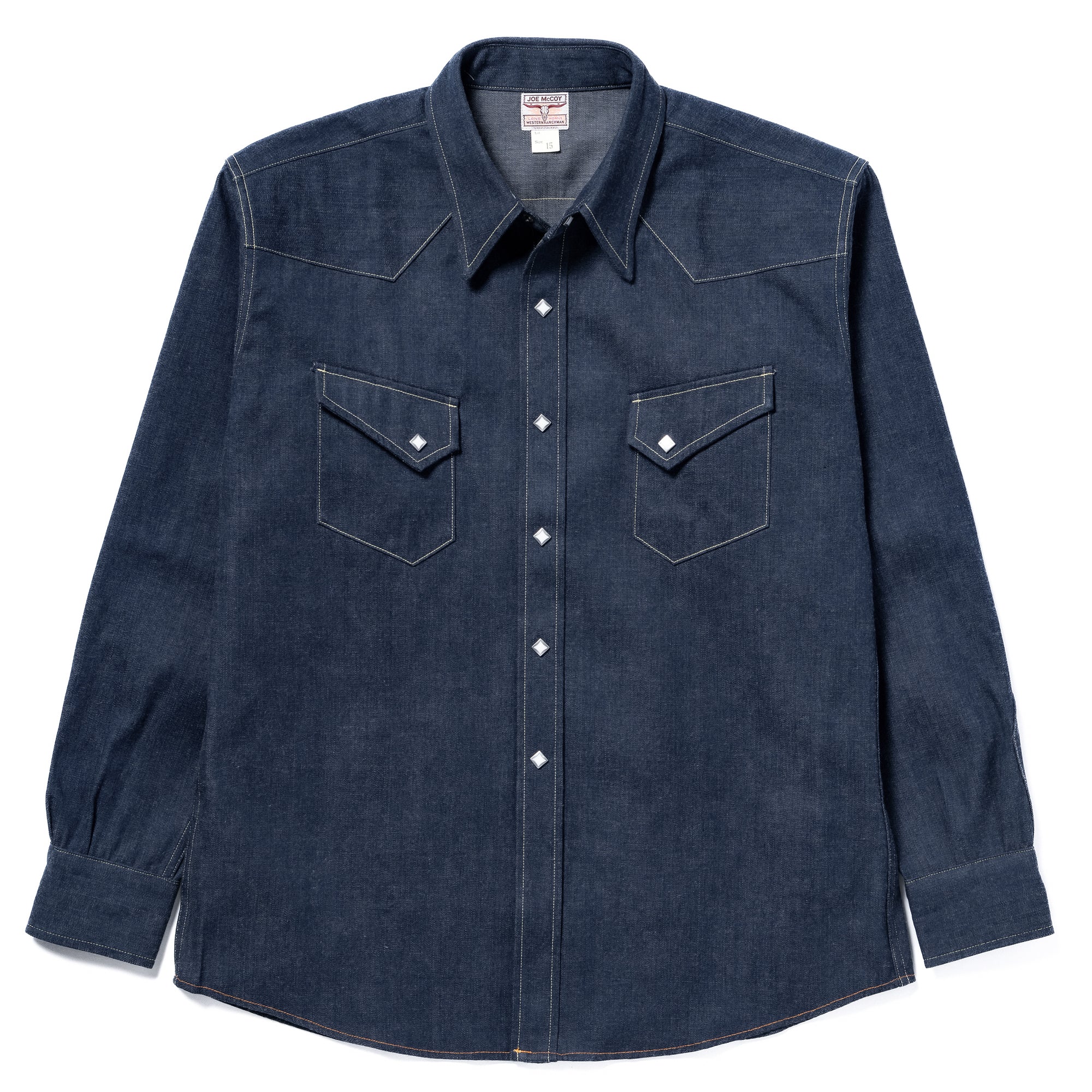DENIM WESTERN SHIRT / RIDGE SLANT