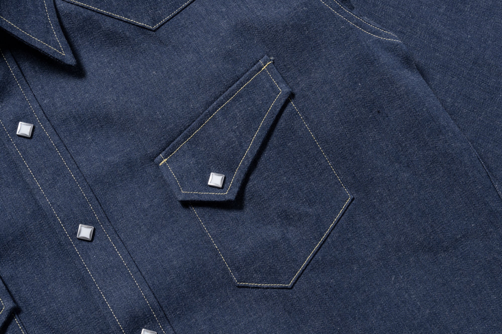 DENIM WESTERN SHIRT / RIDGE SLANT