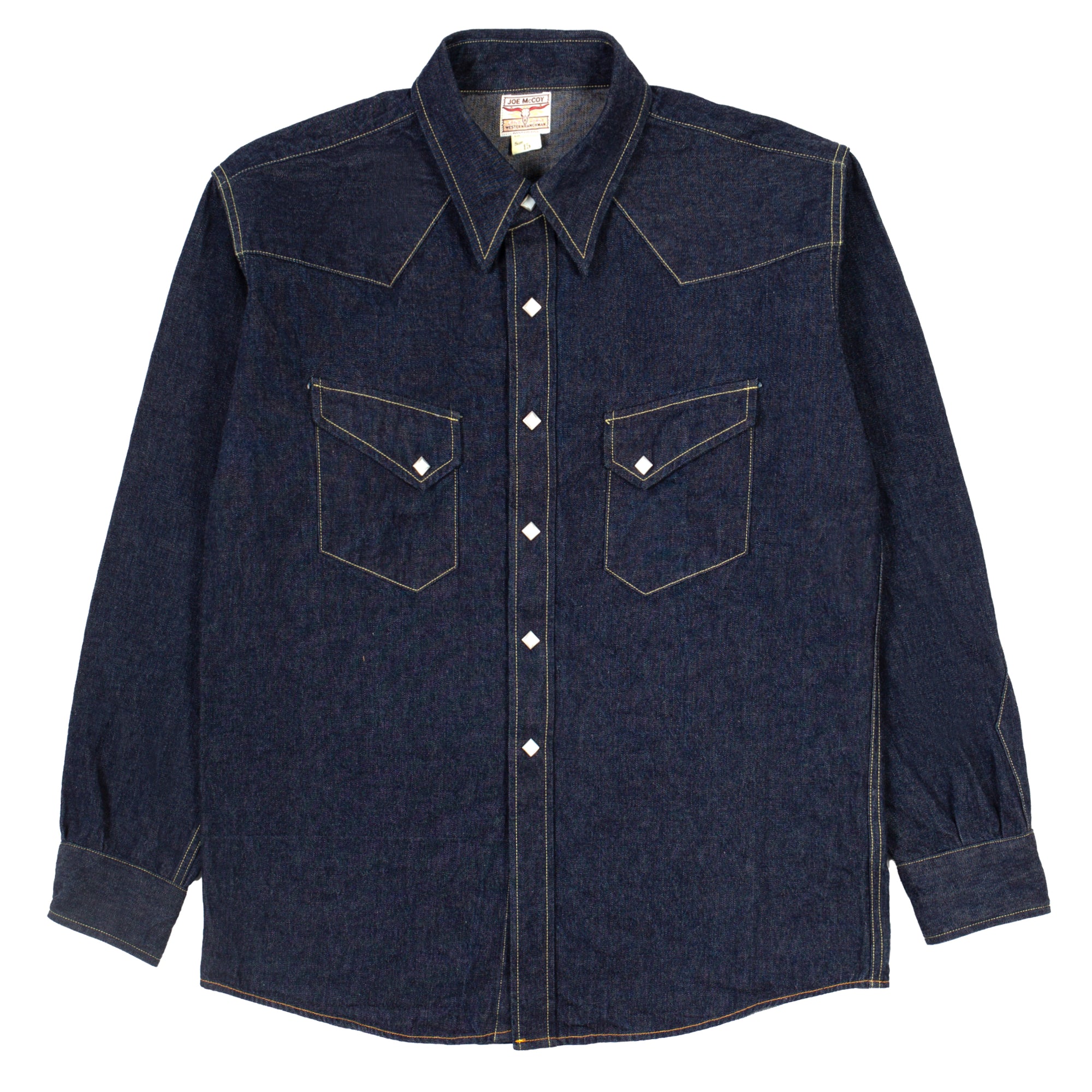 DENIM WESTERN SHIRT / RIDGE SLANT