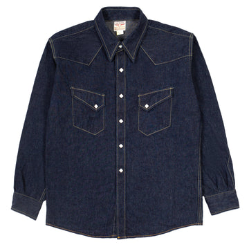 DENIM WESTERN SHIRT / RIDGE SLANT