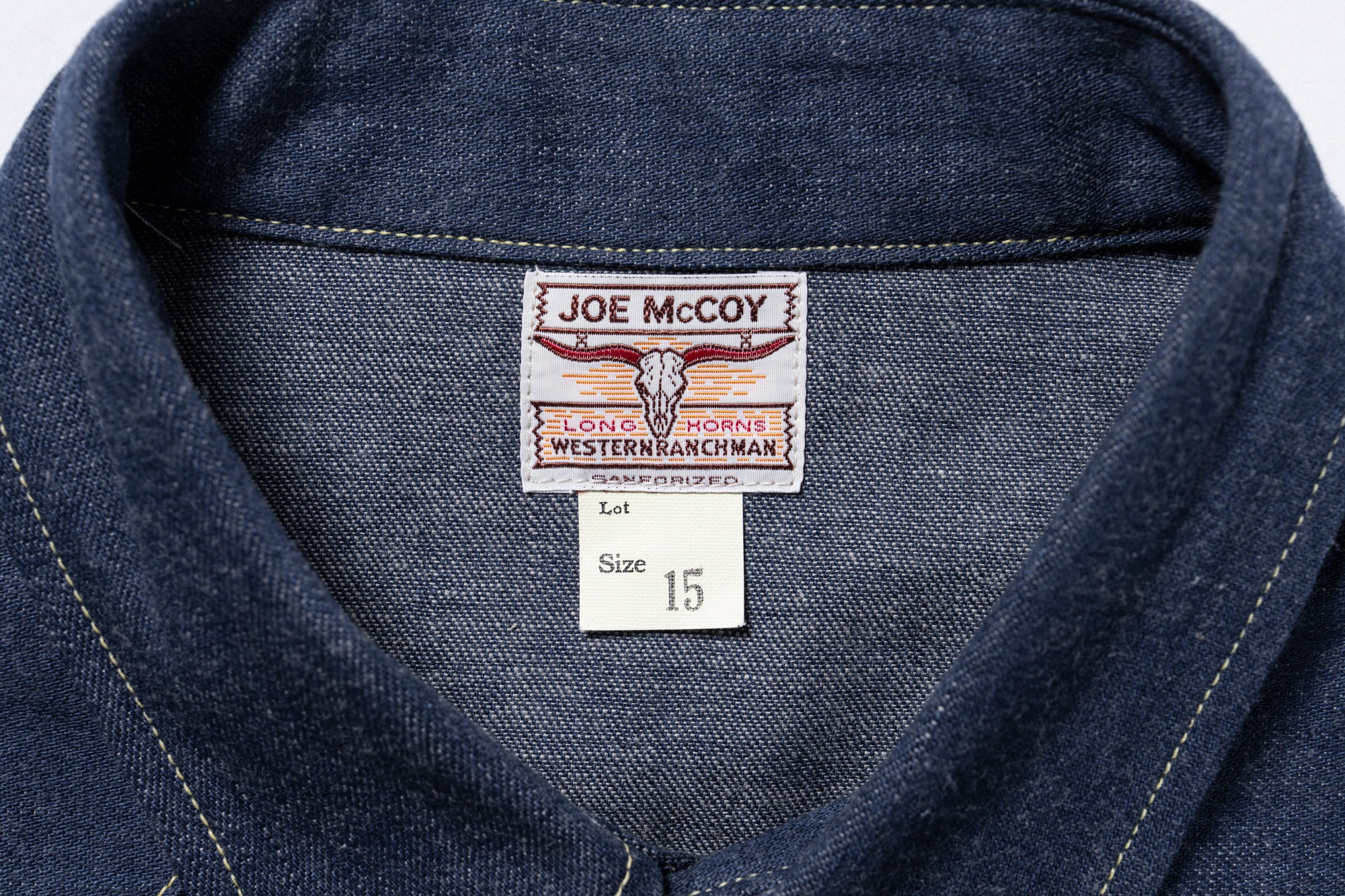 DENIM WESTERN SHIRT / RIDGE SLANT