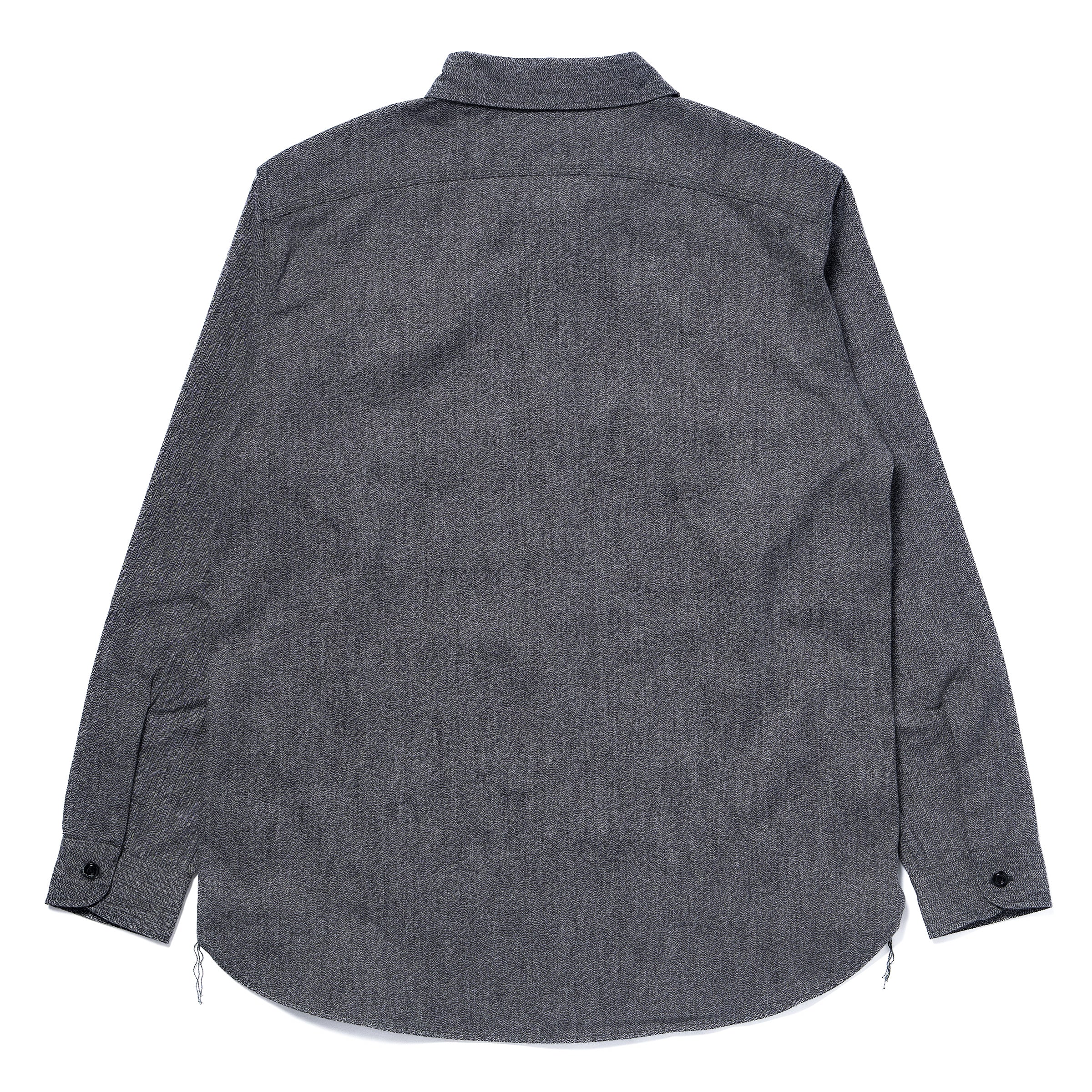8HU CIGARETTE POCKET MOCK-TWIST CHAMBRAY WORK SHIRT – The Real McCoy's