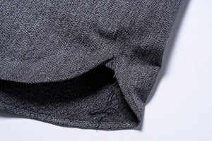 8HU CIGARETTE POCKET MOCK-TWIST CHAMBRAY WORK SHIRT