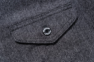 8HU CIGARETTE POCKET MOCK-TWIST CHAMBRAY WORK SHIRT