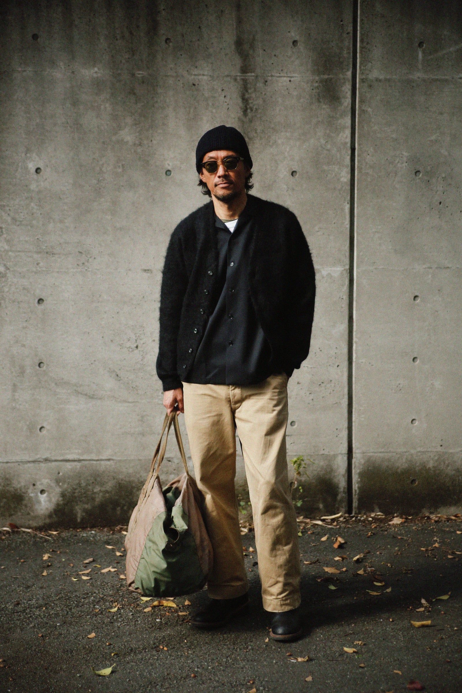 OPEN-COLLAR WOOL SHIRT Gallery Image 2