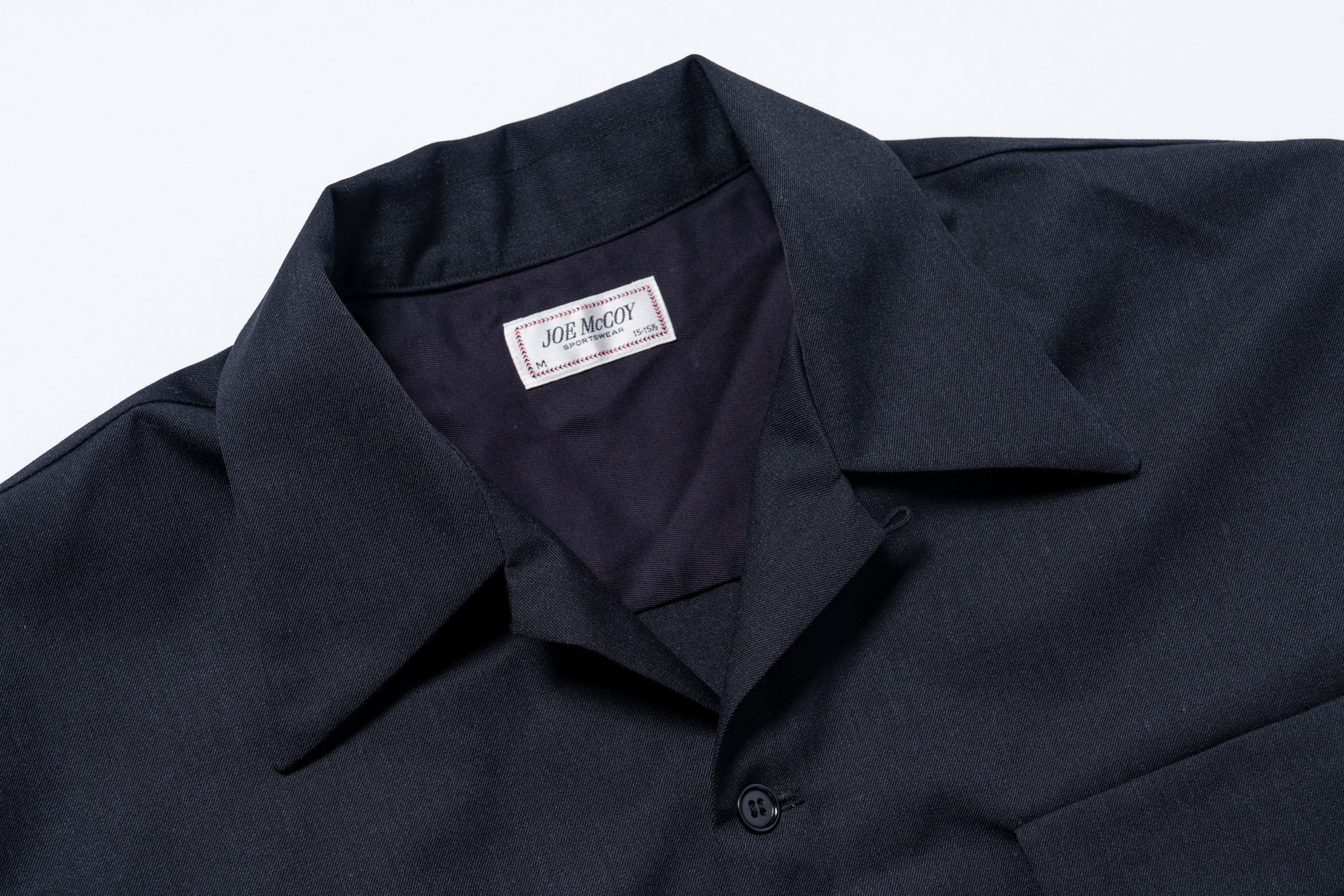 OPEN-COLLAR WOOL SHIRT