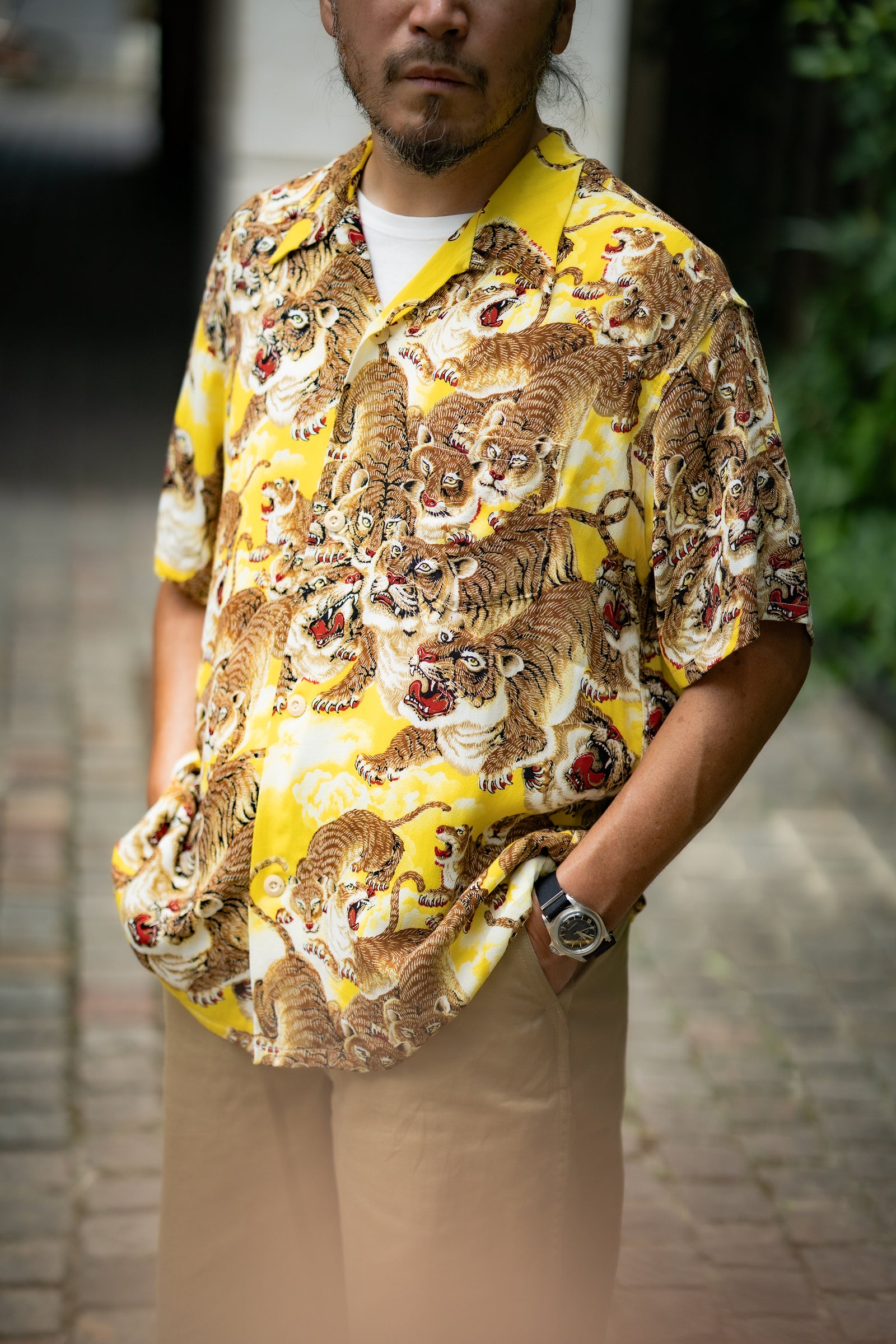 HAWAIIAN SHIRT / HYAKU-TORA Gallery Image