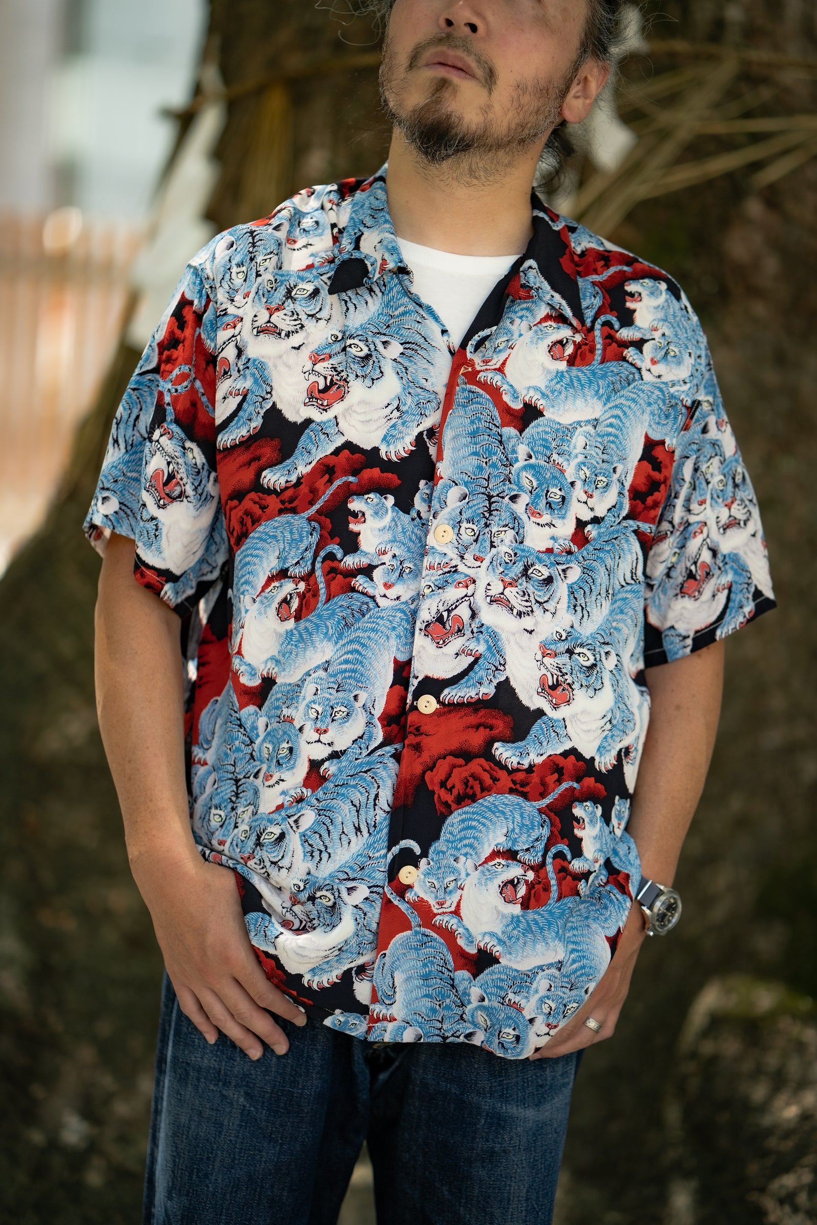 HAWAIIAN SHIRT / HYAKU-TORA Gallery Image 4
