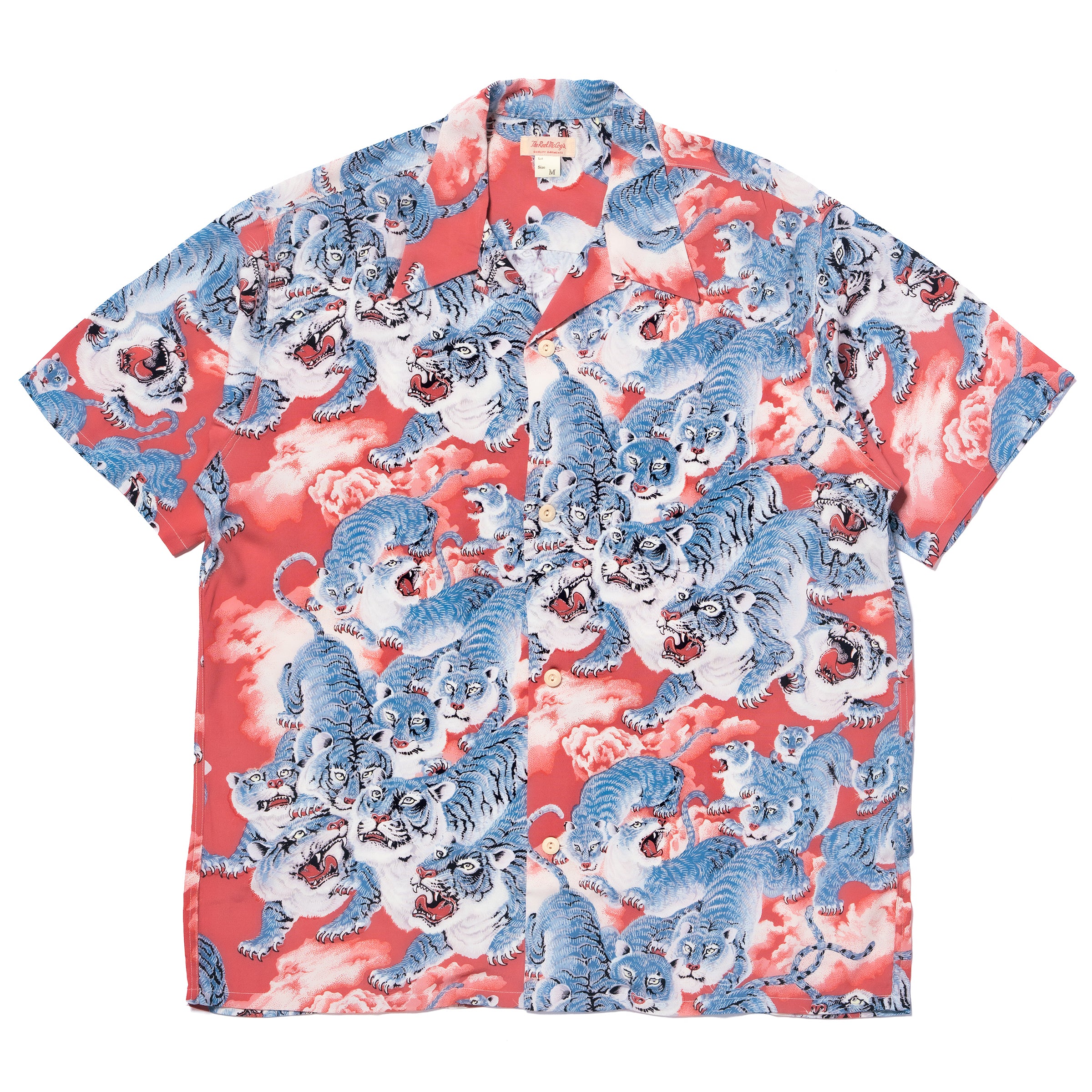 リアルマッコイズ HAWAIIAN SHIRT / HYAKU-TORA L HAWAIIAN SHIRT / HYAKU-TORA – The Real McCoy's