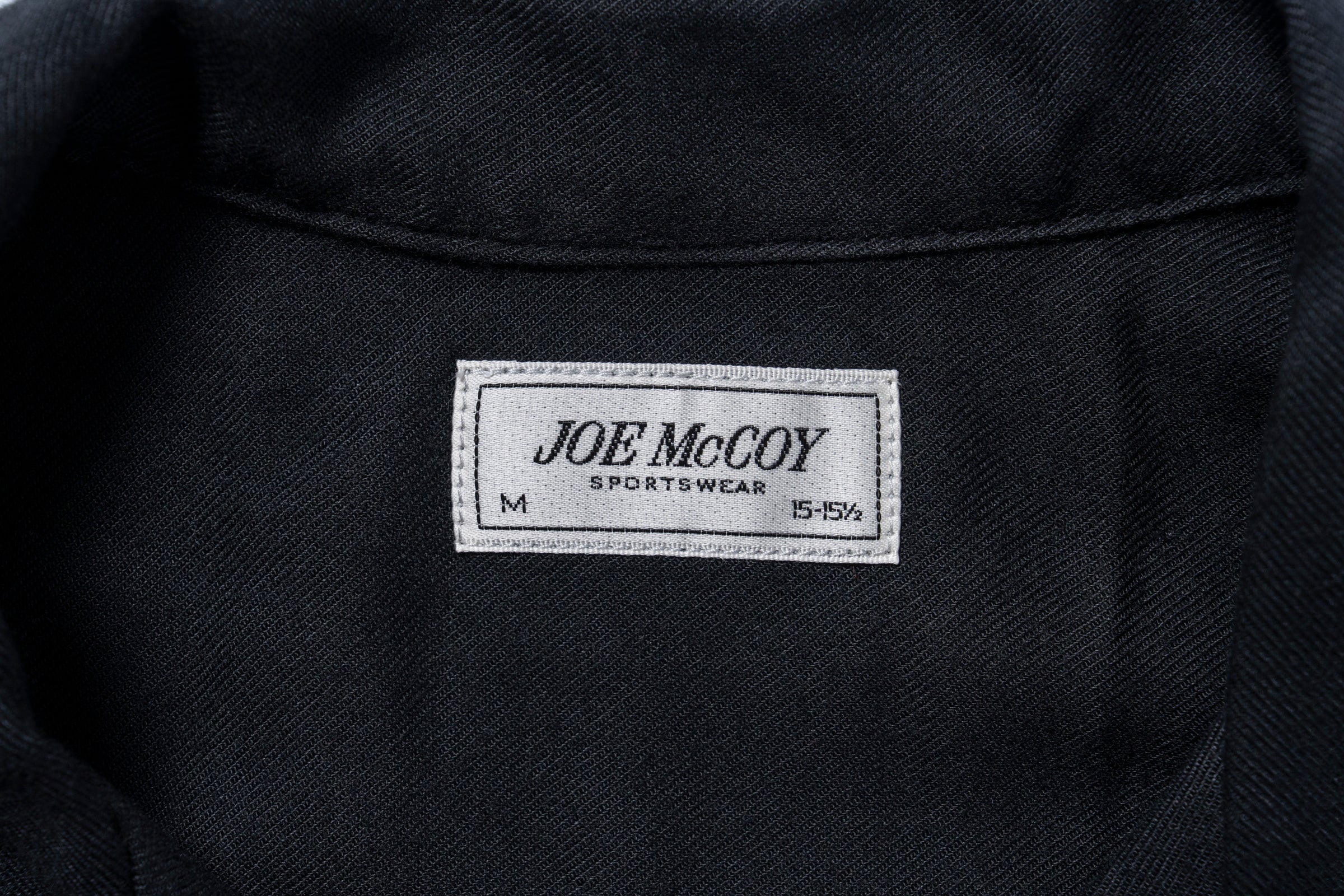 OPEN COLLAR RAYON SHIRT – The Real McCoy's