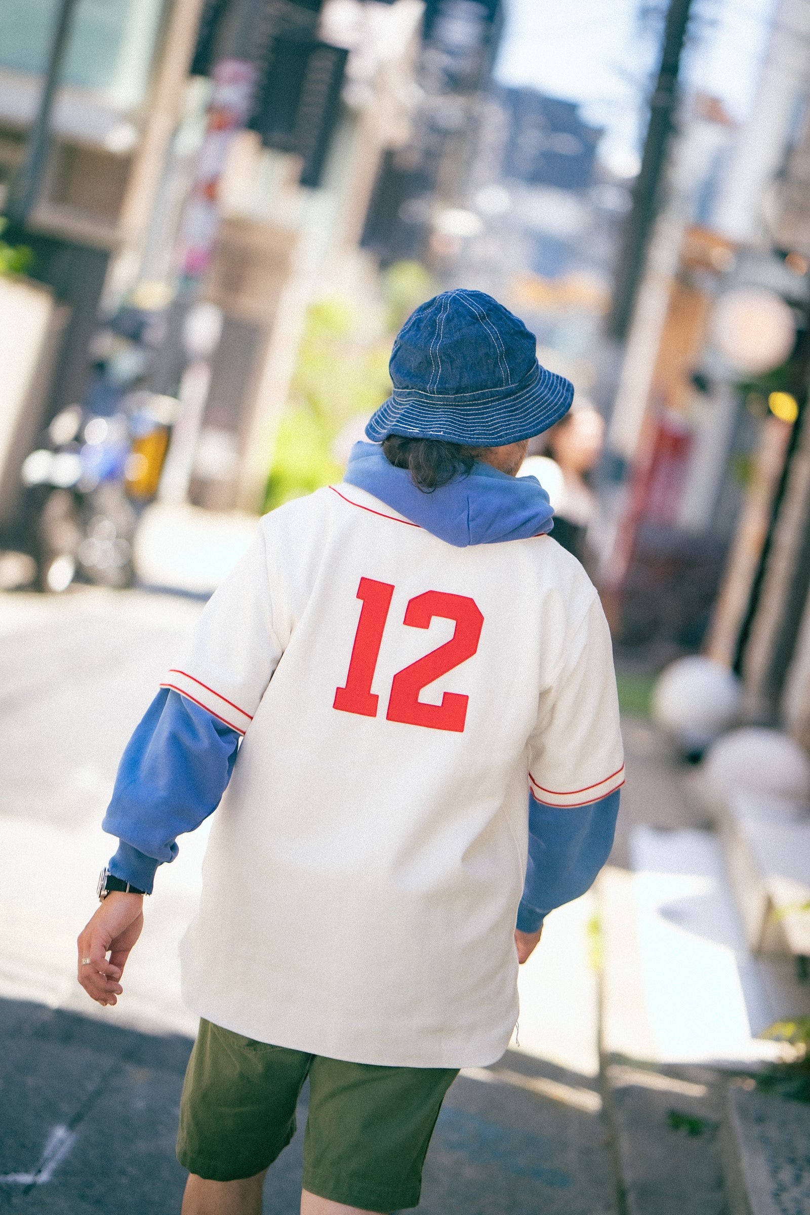 BASEBALL UNIFORM SHIRT / MARINES Gallery Image 1