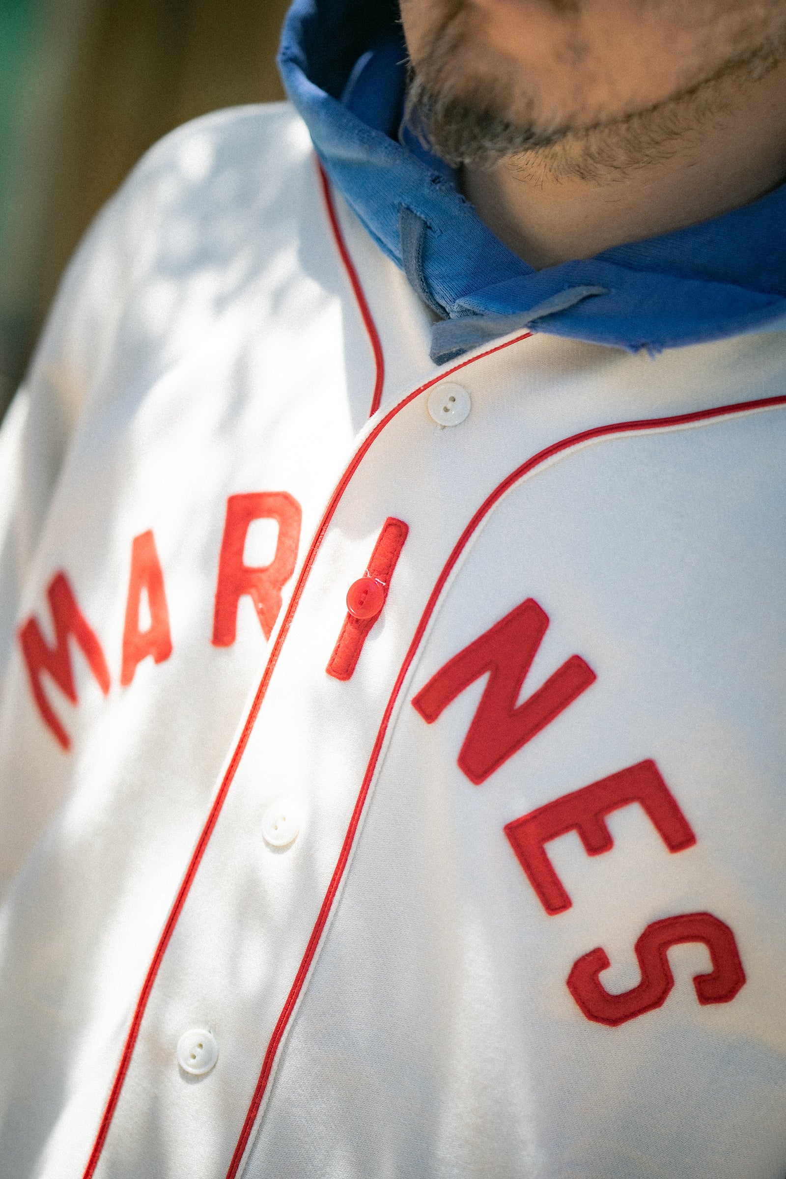 BASEBALL UNIFORM SHIRT / MARINES Gallery Image 2