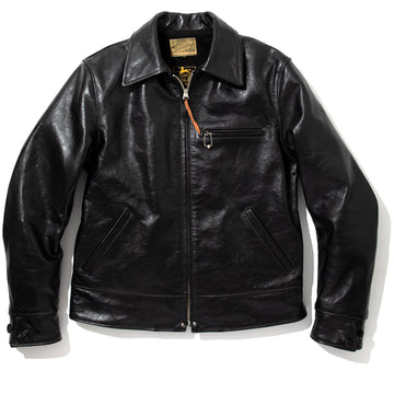 30s LEATHER SPORTS JACKET / NELSON
