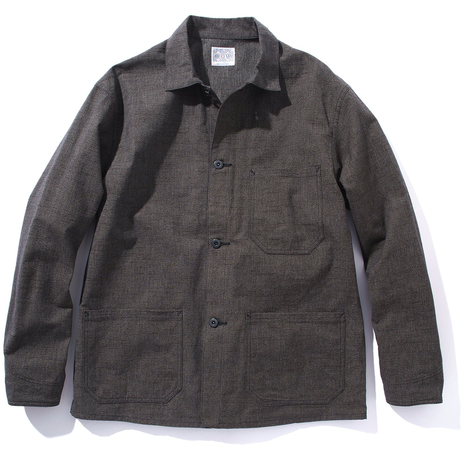 8HU CHAMBRAY CHORE COAT