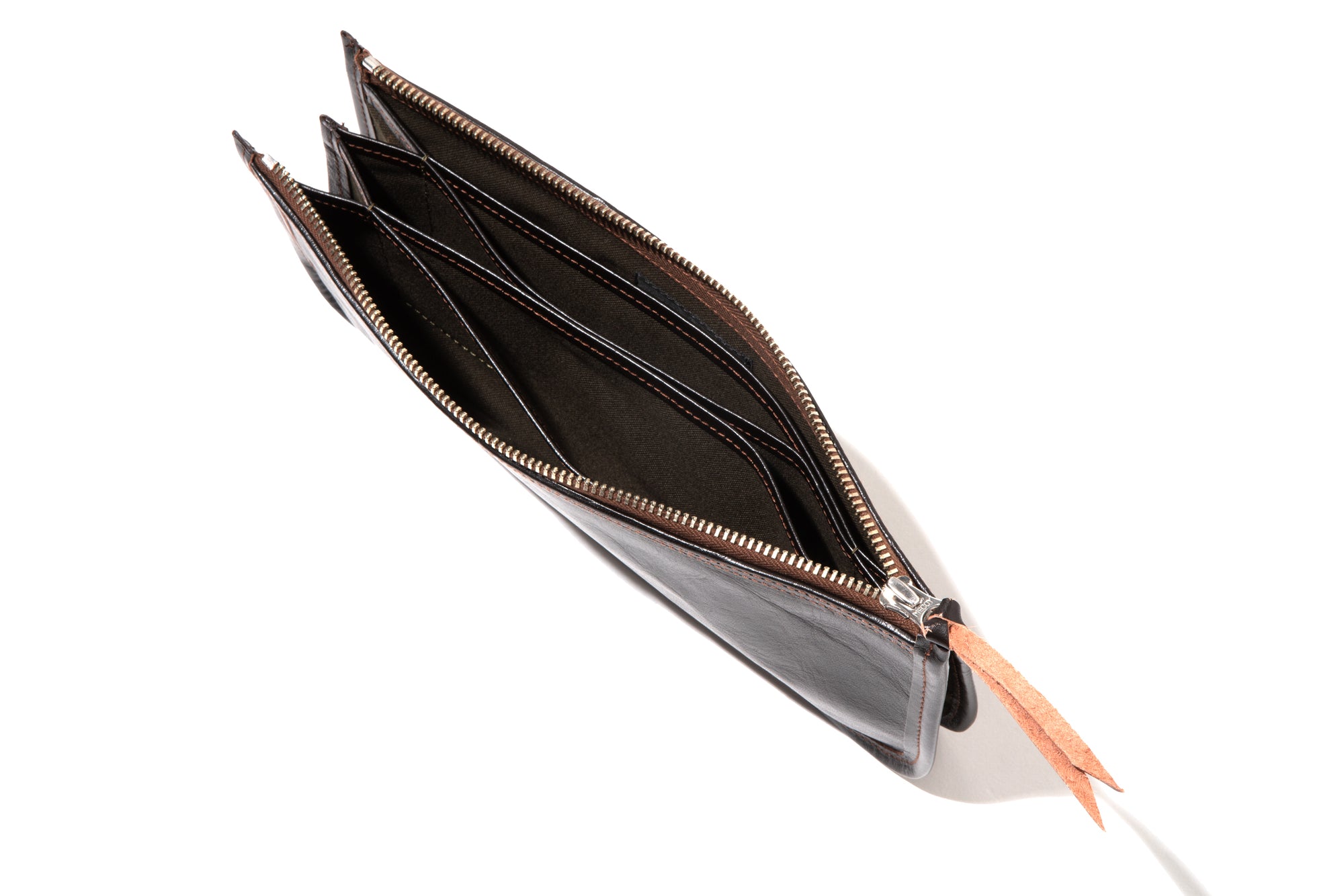 McCOY'S HORSEHIDE LARGE ZIPPER WALLET / AAC